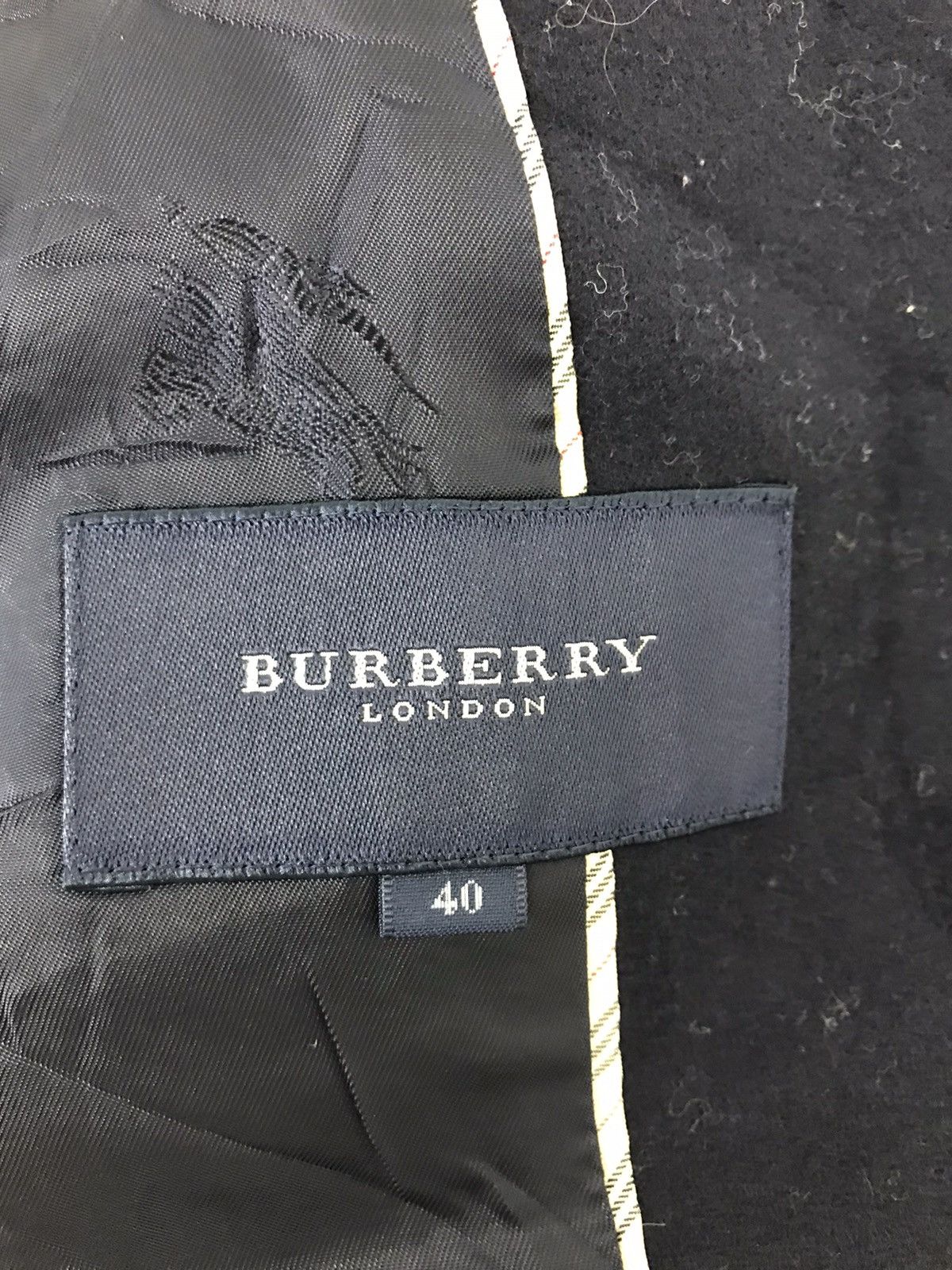 Burberry × Designer Burberry London Luxury Blazer Coat Jacket Button Style Size S / US 4 / IT 40 - 3 Thumbnail