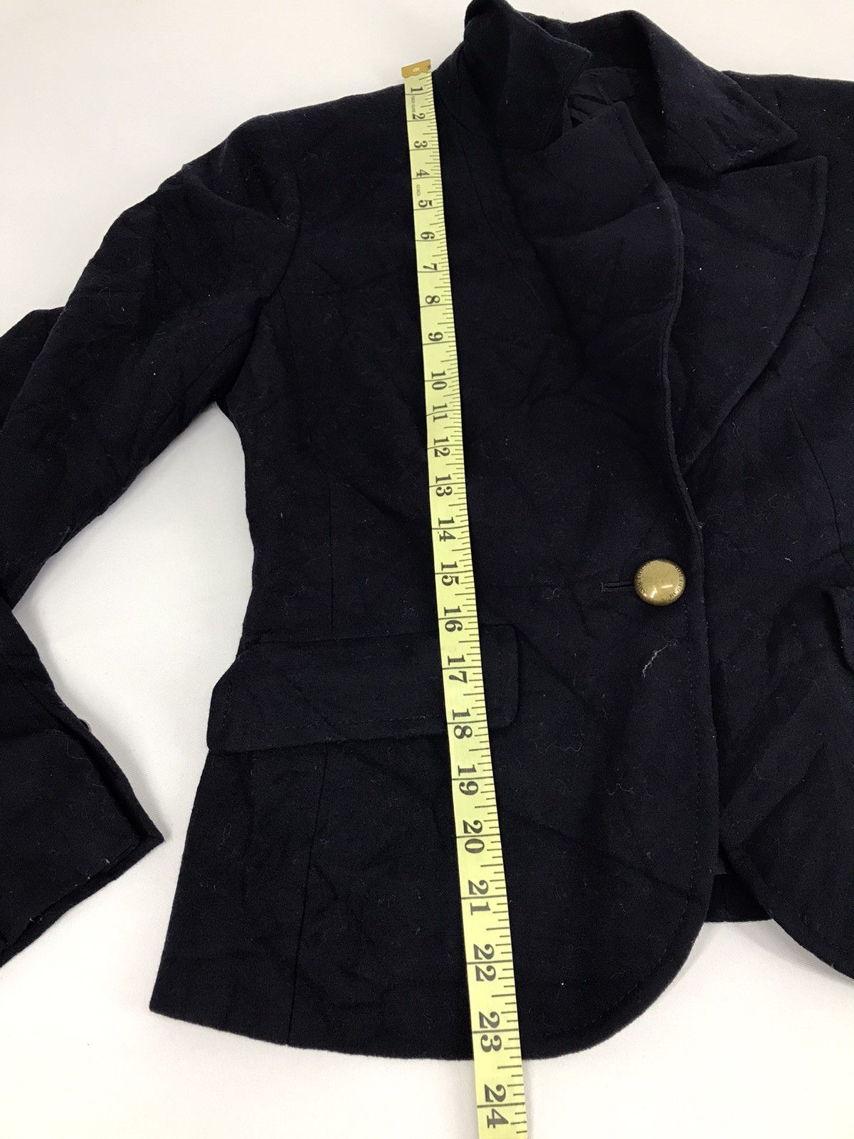 Burberry × Designer Burberry London Luxury Blazer Coat Jacket Button Style Size S / US 4 / IT 40 - 7 Thumbnail