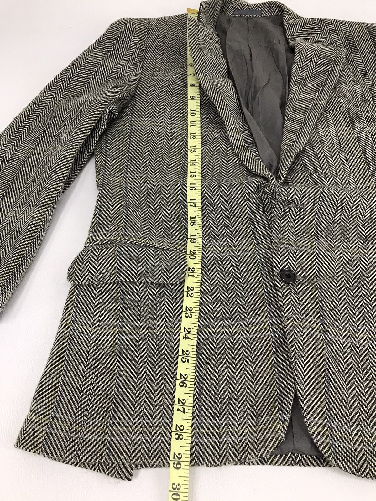 Burberry × Designer × Vintage Burberrys Luxury Blazer Coat Jacket Wool & Cashmere Size 48R - 9 Thumbnail