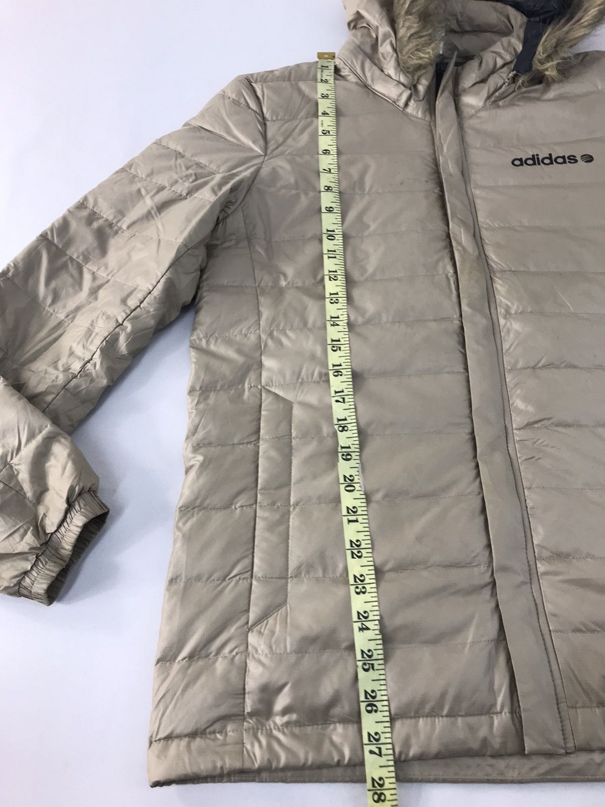 Adidas × Vintage Adidas Neo Label Puffer Quilted Light Hoodies Zipper Style Size US M / EU 48-50 / 2 - 12 Thumbnail