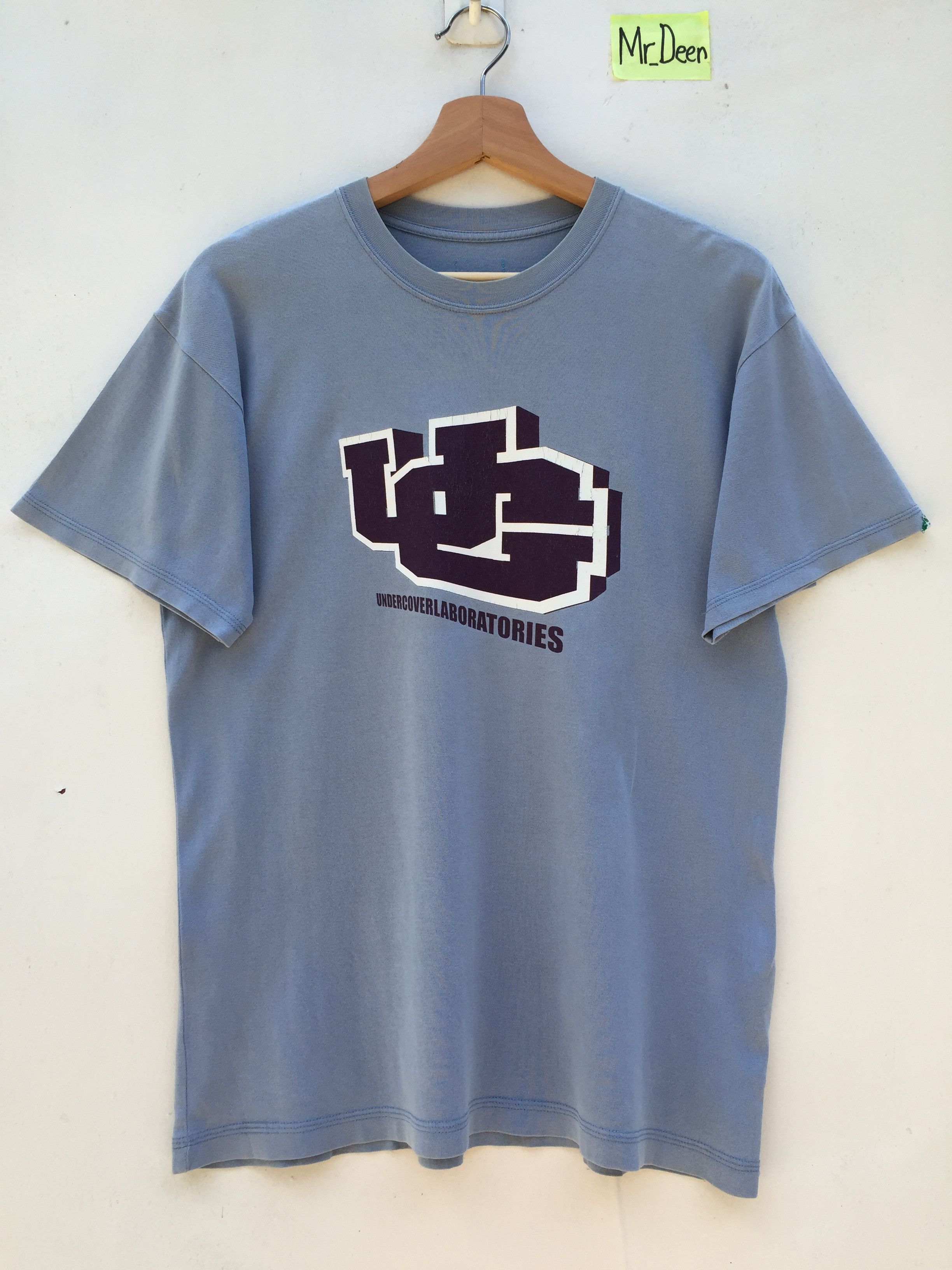 image of Laboratories Jun Takahashi Tshirt in Blue, Men's (Size Medium)
