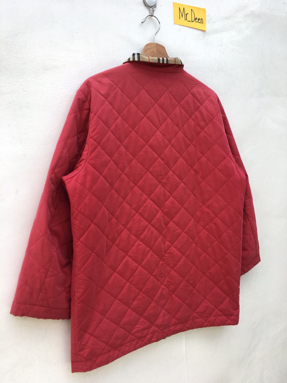 Burberry × Vintage Vintage Burberry Reversible Checkered Quilted Jacket Size US L / EU 52-54 / 3 - 18 Thumbnail