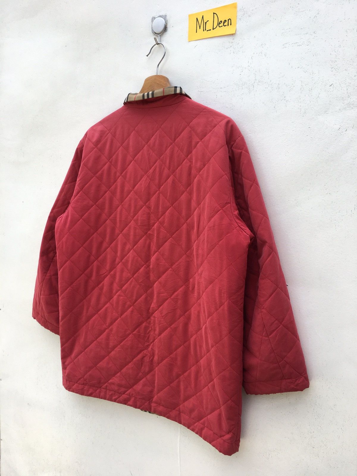 Burberry × Vintage Vintage Burberry Reversible Checkered Quilted Jacket Size US L / EU 52-54 / 3 - 19 Thumbnail
