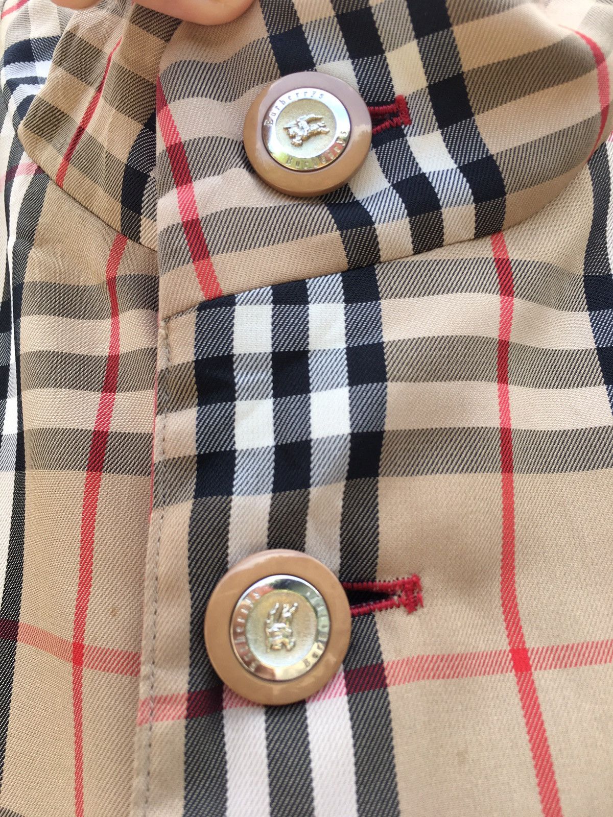 Burberry × Vintage Vintage Burberry Reversible Checkered Quilted Jacket Size US L / EU 52-54 / 3 - 6 Thumbnail