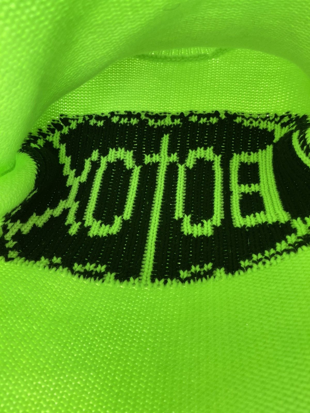 ALEXANDER DIGENOVA Alexander DiGenova x 4G 1/1 NEON LIME GREEN BOTOX SWEATER Size US L / EU 52-54 / 3 - 11 Thumbnail