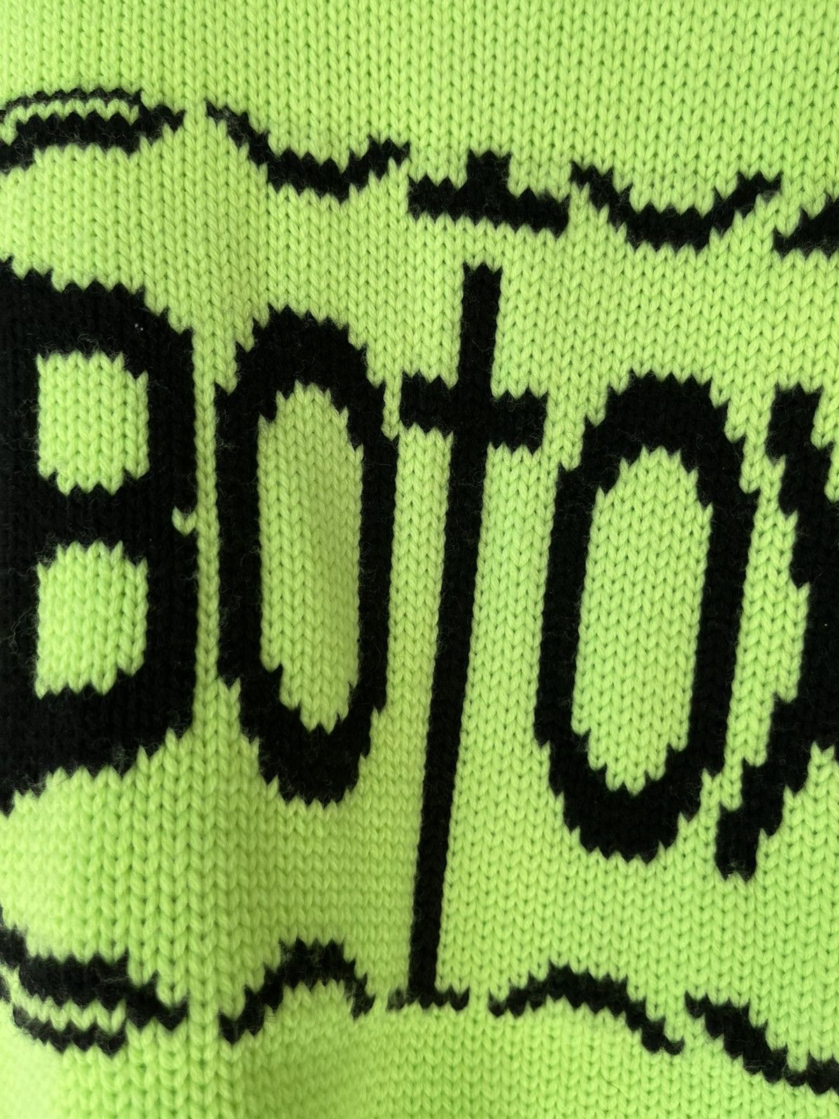 ALEXANDER DIGENOVA Alexander DiGenova x 4G 1/1 NEON LIME GREEN BOTOX SWEATER Size US L / EU 52-54 / 3 - 8 Thumbnail