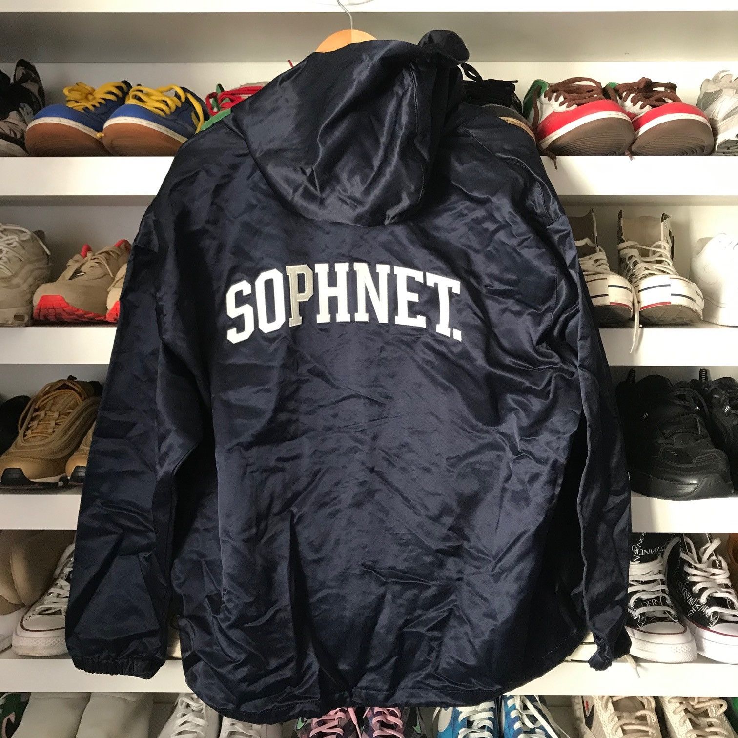 Sophnet. SOPHNET Anorak Logo Jacket Size US XL / EU 56 / 4 - 1 Thumbnail