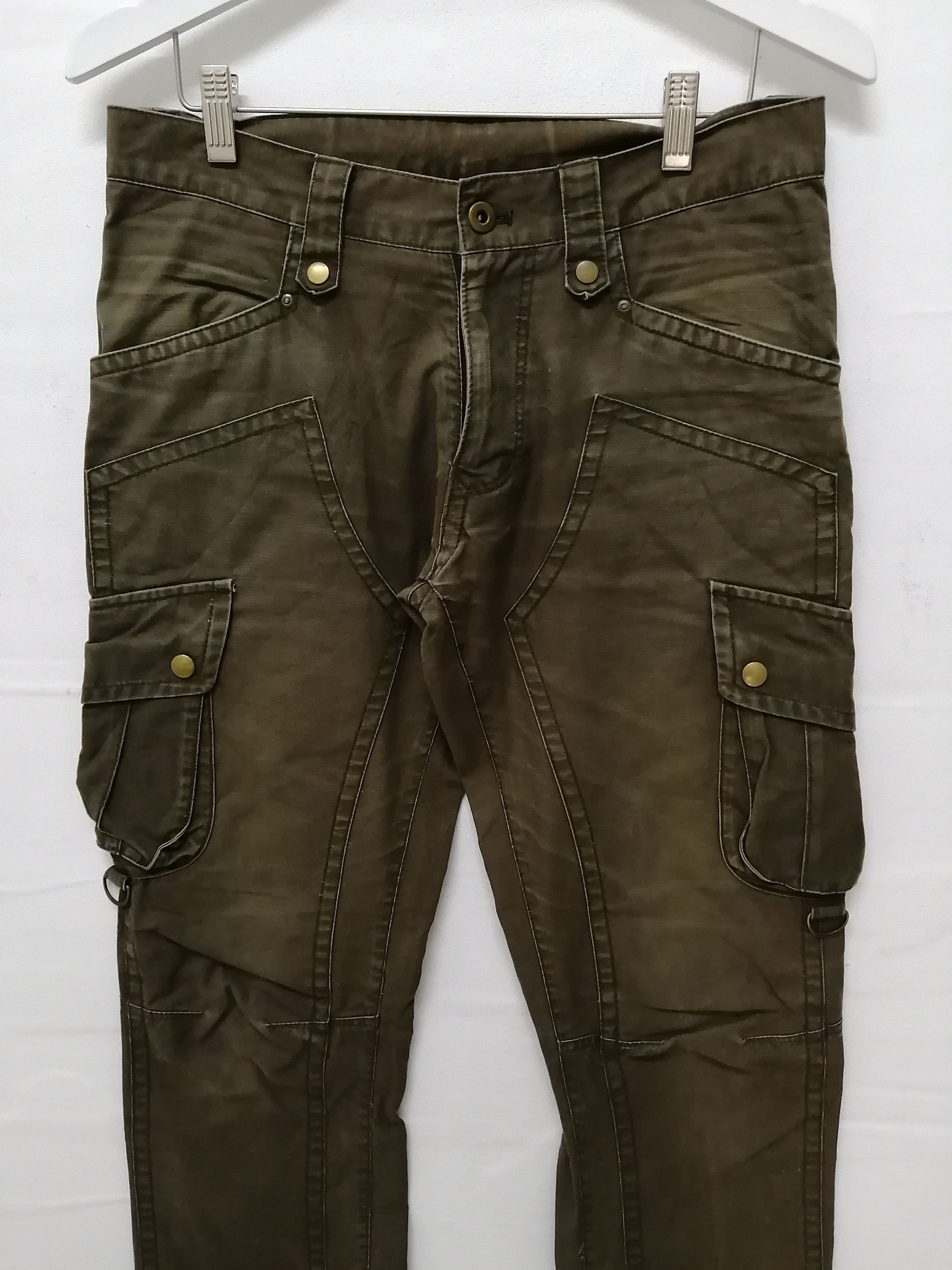 Issey Miyake Vintage Issey Miyake TETE HOMME Cargo Pants Size US 32 / EU 48 - 3 Thumbnail