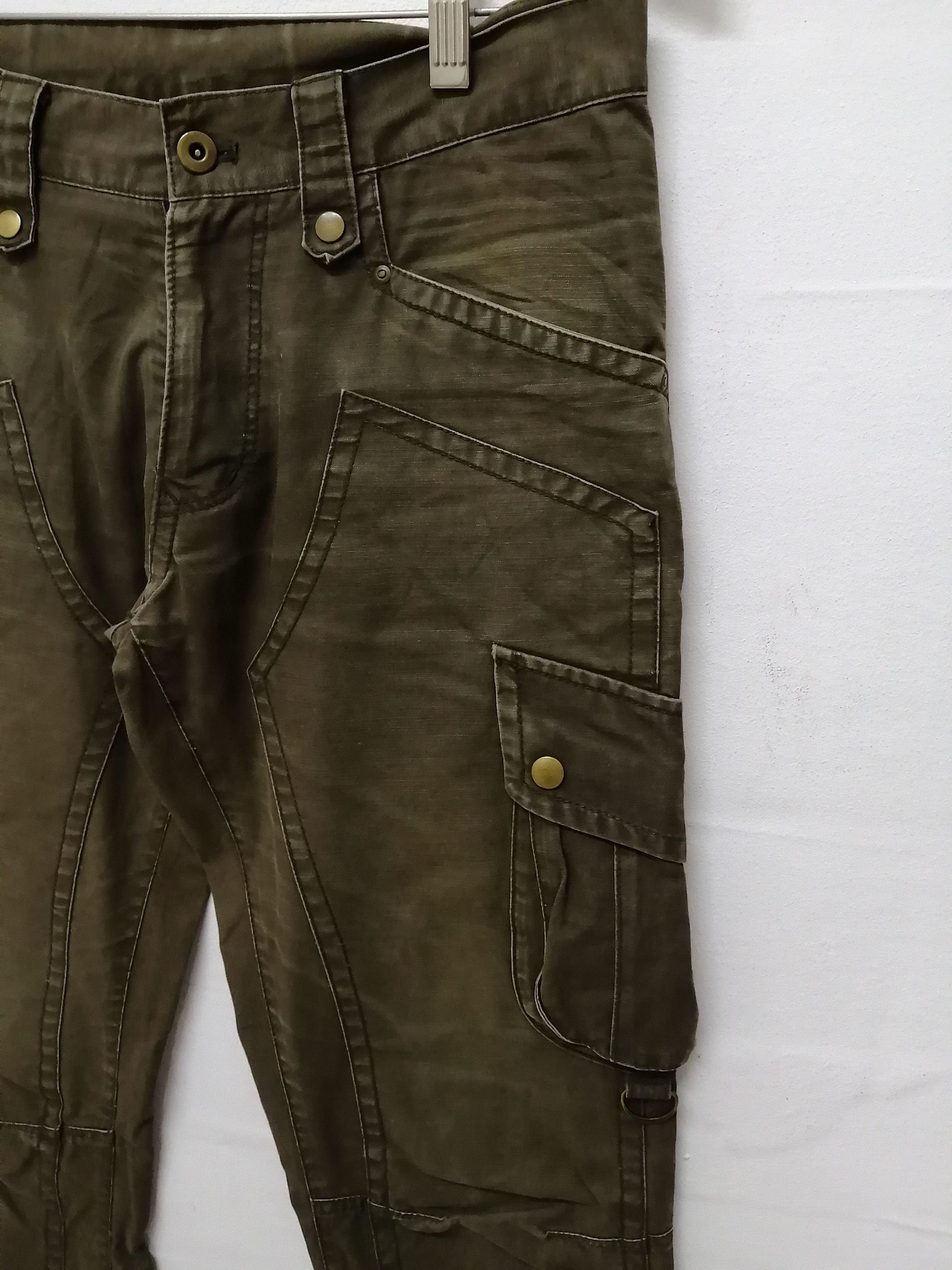 Issey Miyake Vintage Issey Miyake TETE HOMME Cargo Pants Size US 32 / EU 48 - 6 Thumbnail