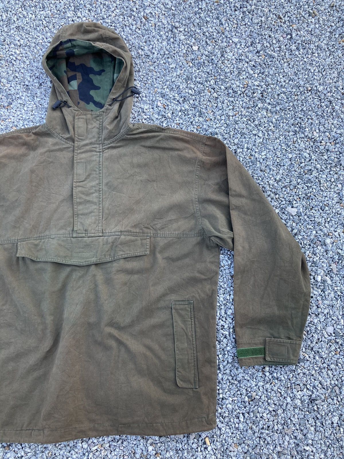 Japanese Brand Green Army Flying Jacket Anorak Size US XL / EU 56 / 4 - 3 Thumbnail