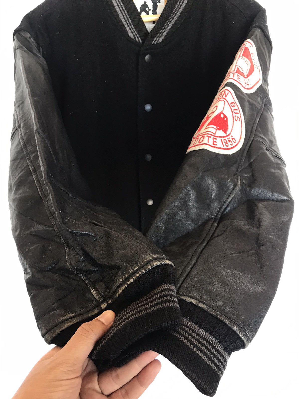Vintage Vintage Softball Letterman Wool Varsity Jacket NSL Size US L / EU 52-54 / 3 - 8 Thumbnail
