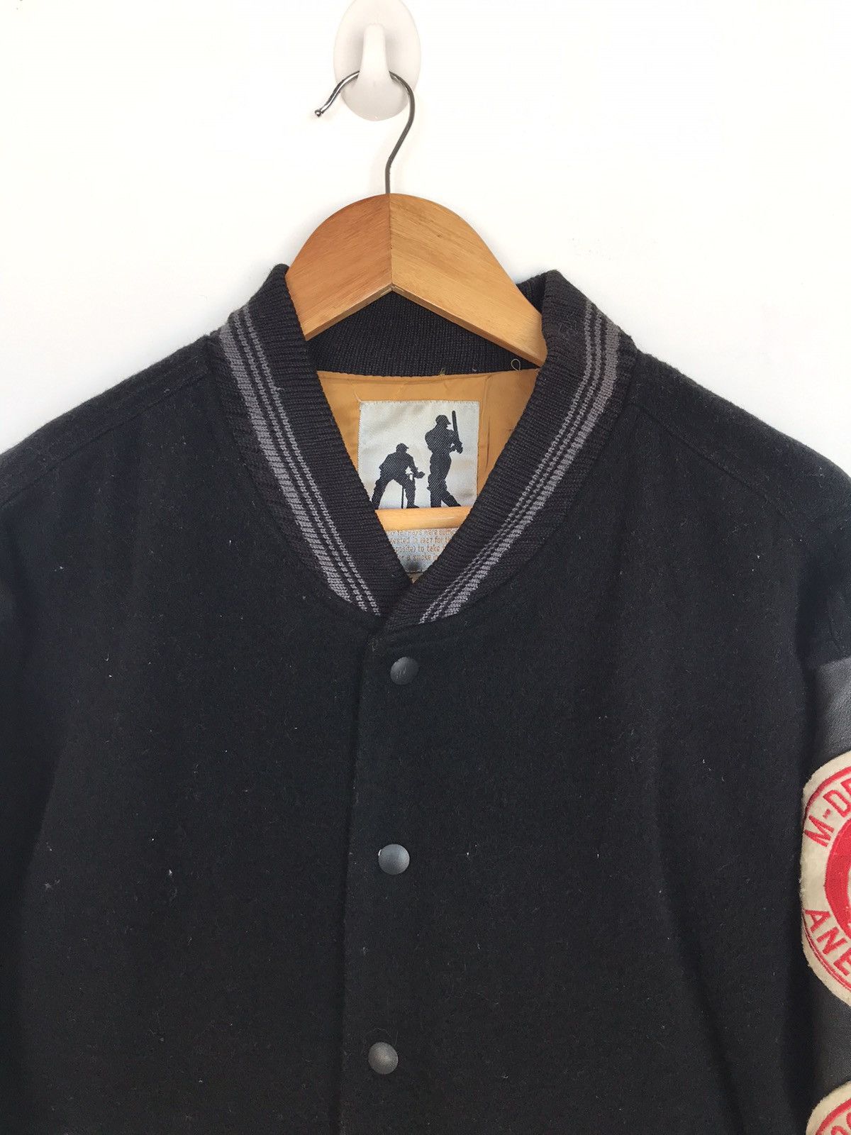 Vintage Vintage Softball Letterman Wool Varsity Jacket NSL Size US L / EU 52-54 / 3 - 6 Thumbnail