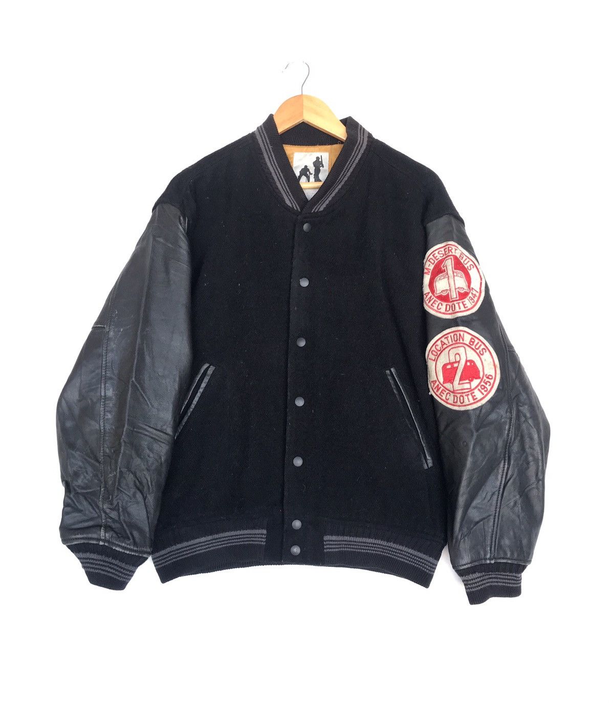 Vintage Vintage Softball Letterman Wool Varsity Jacket NSL Size US L / EU 52-54 / 3 - 4 Thumbnail