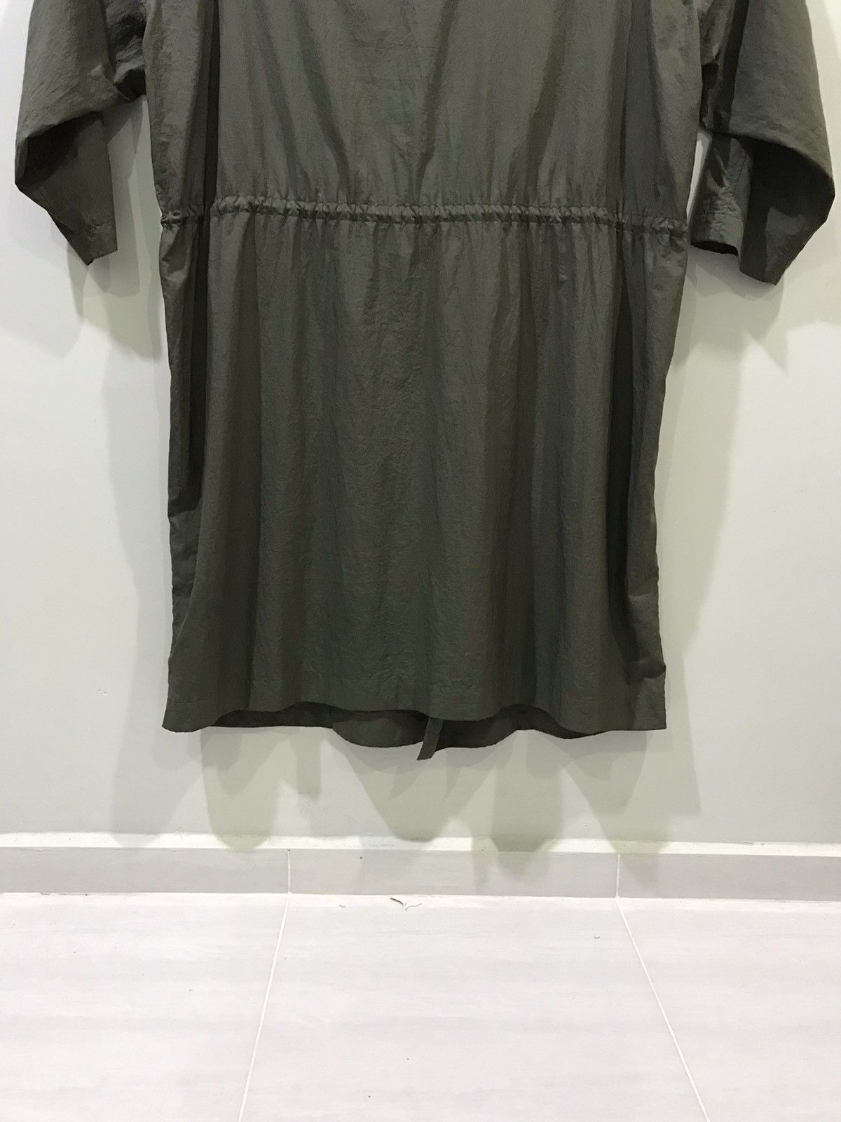 Issey Miyake Vintage 90s Oversize ISSEY MIYAKE Military Green Wind Coat Size US M / EU 48-50 / 2 - 11 Thumbnail
