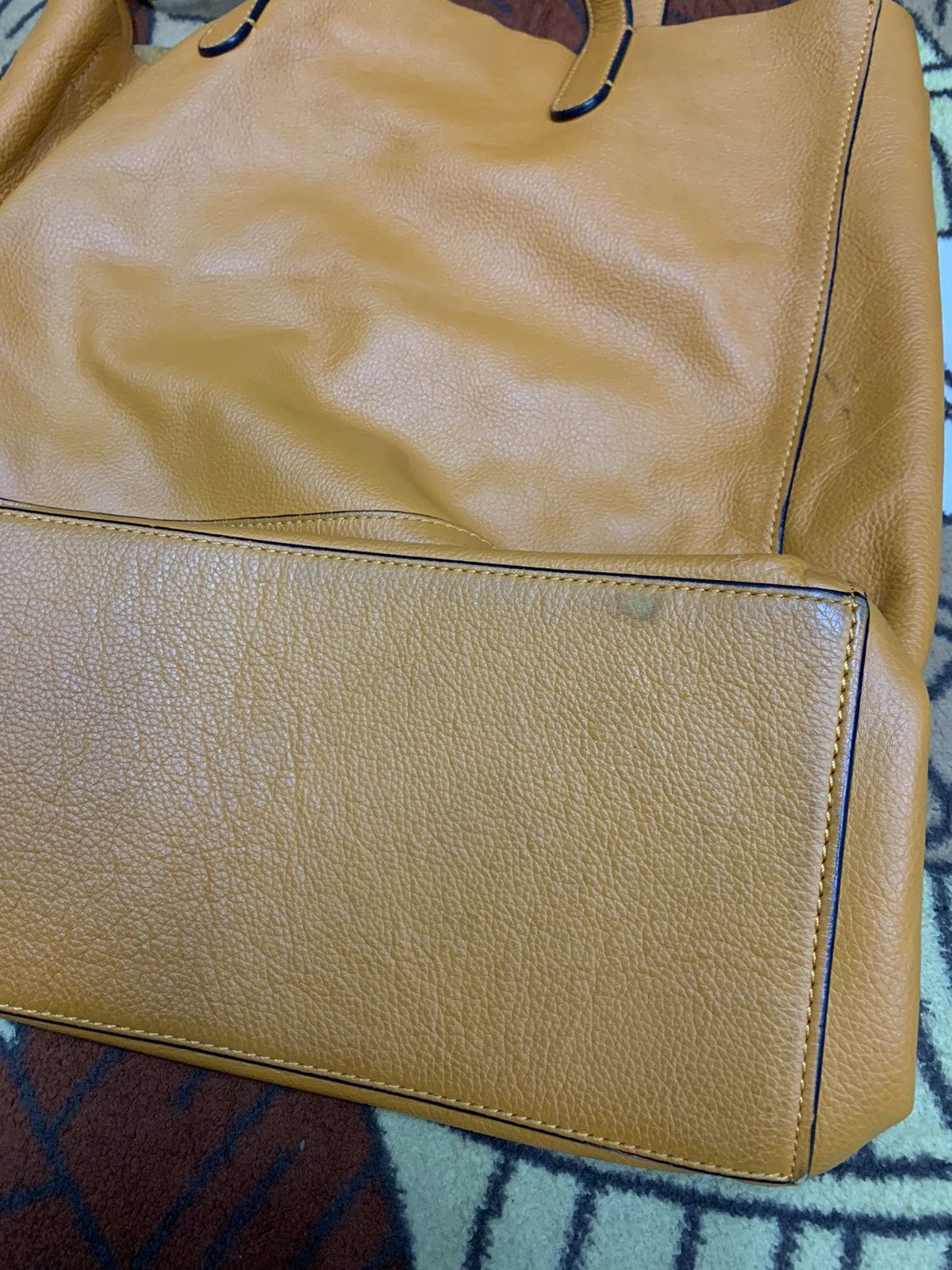 Calvin Klein × Genuine Leather × Leather Calvin Klein Jeans Leather Tote Bag Size ONE SIZE - 10 Thumbnail