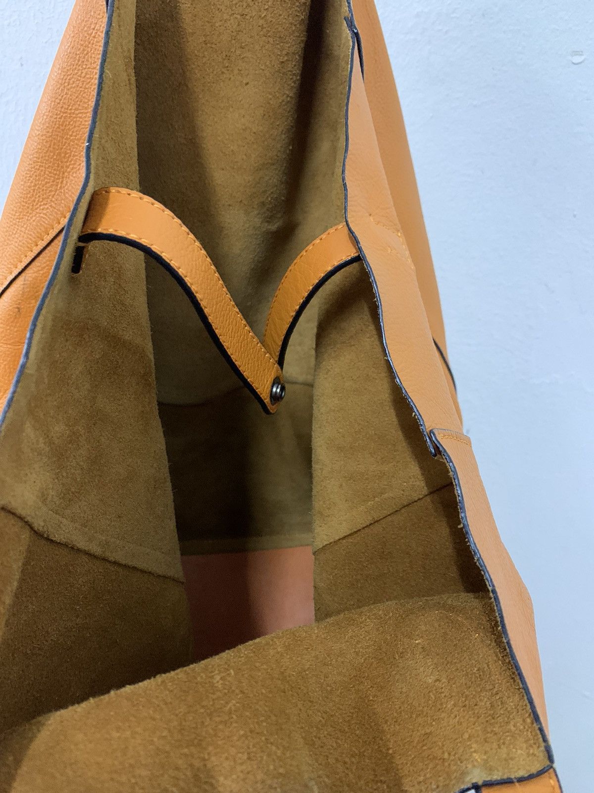 Calvin Klein × Genuine Leather × Leather Calvin Klein Jeans Leather Tote Bag Size ONE SIZE - 6 Thumbnail