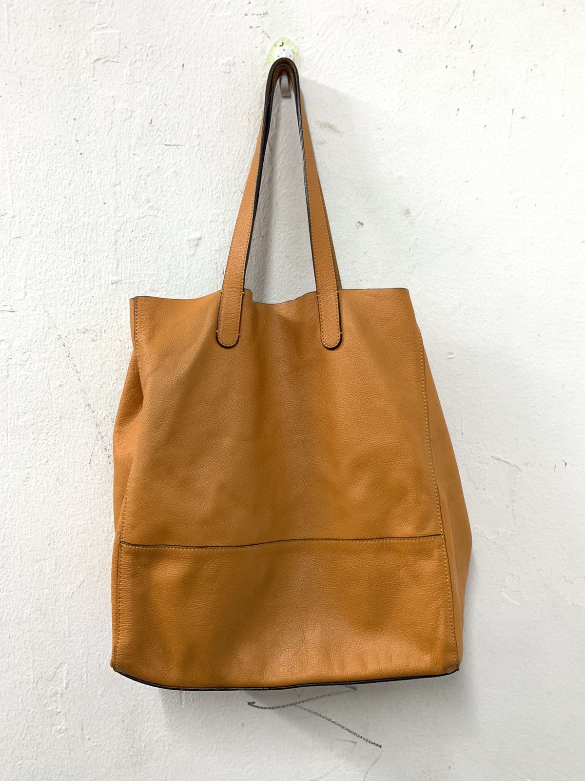Calvin Klein × Genuine Leather × Leather Calvin Klein Jeans Leather Tote Bag Size ONE SIZE - 2 Thumbnail