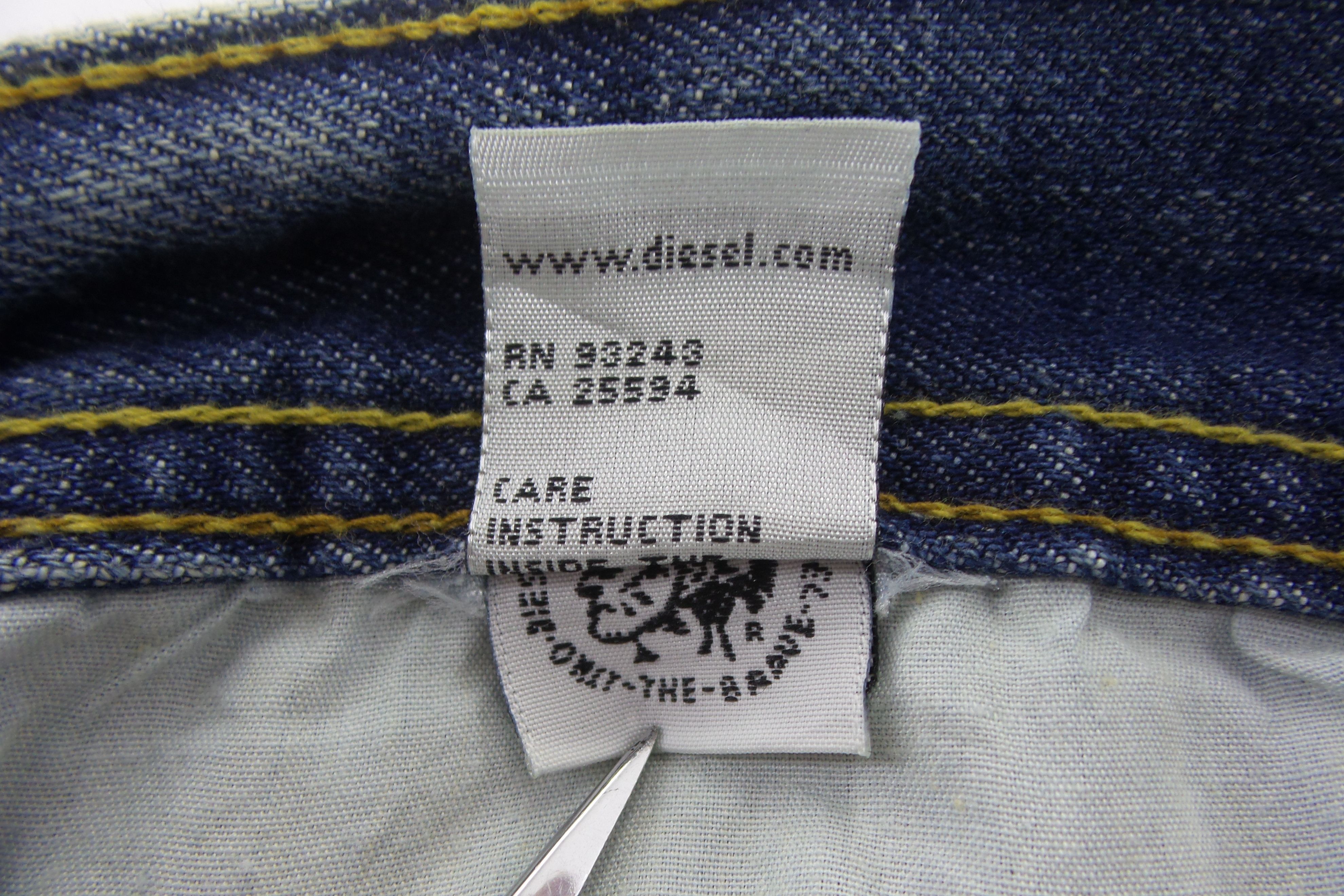 Diesel Diesel Industy Button Fly Stonewashed Jeans W29xL43 Size US 30 / EU 46 - 5 Thumbnail
