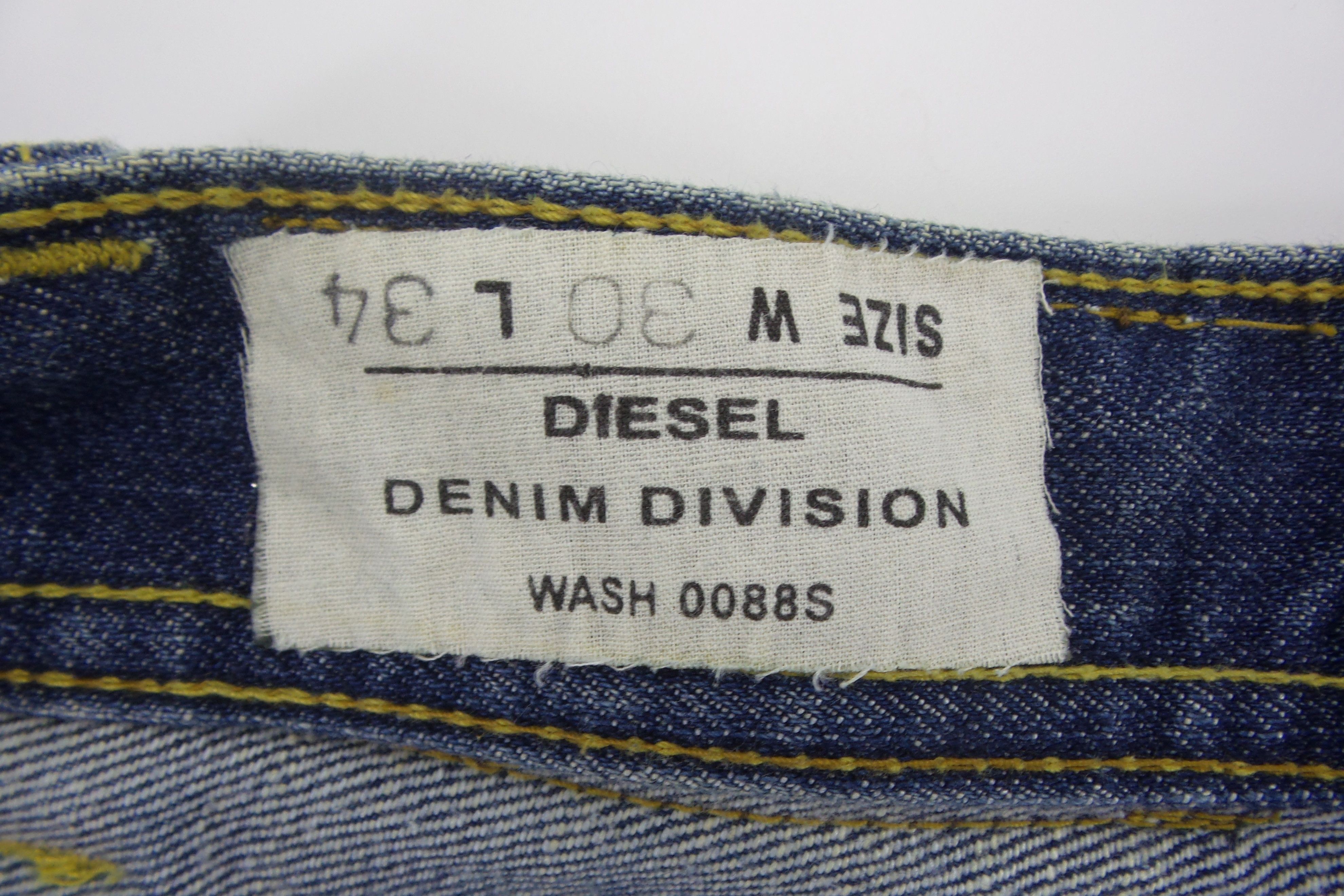 Diesel Diesel Industy Button Fly Stonewashed Jeans W29xL43 Size US 30 / EU 46 - 3 Thumbnail
