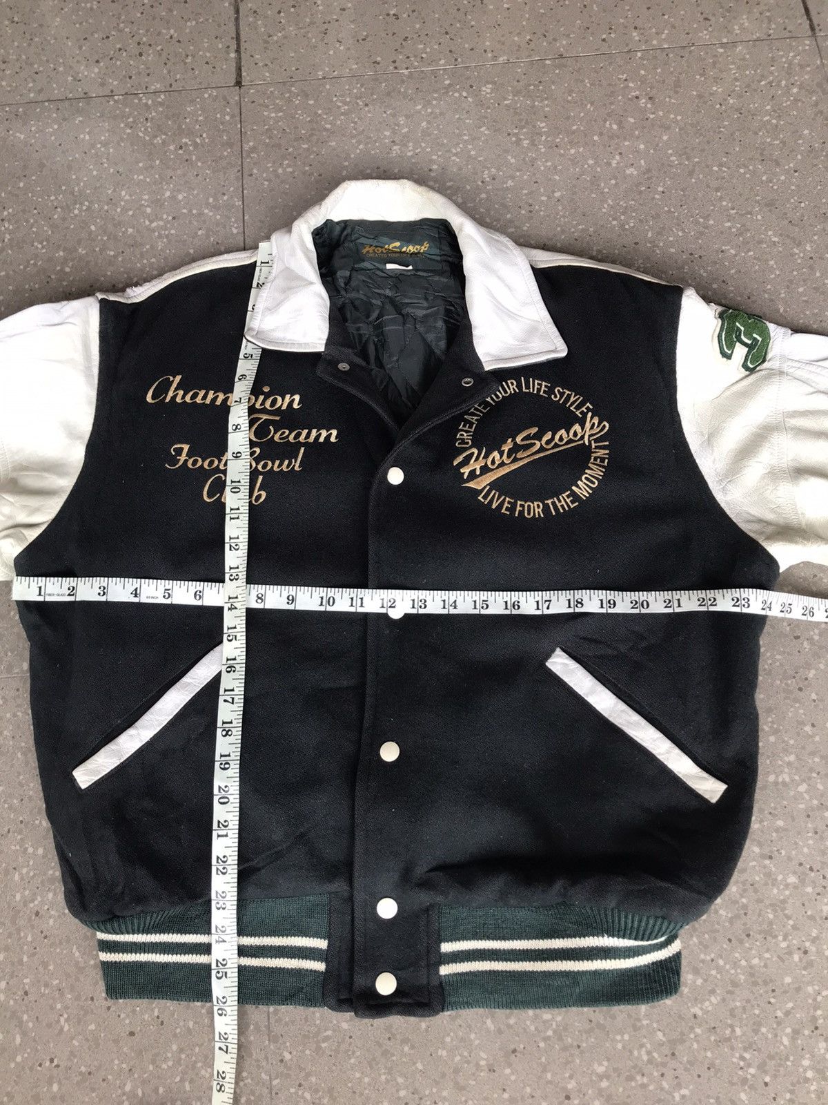 Vintage STEAL🔥 Vintage Hotscoop Football Club Varsity Jacket Size US L / EU 52-54 / 3 - 8 Thumbnail
