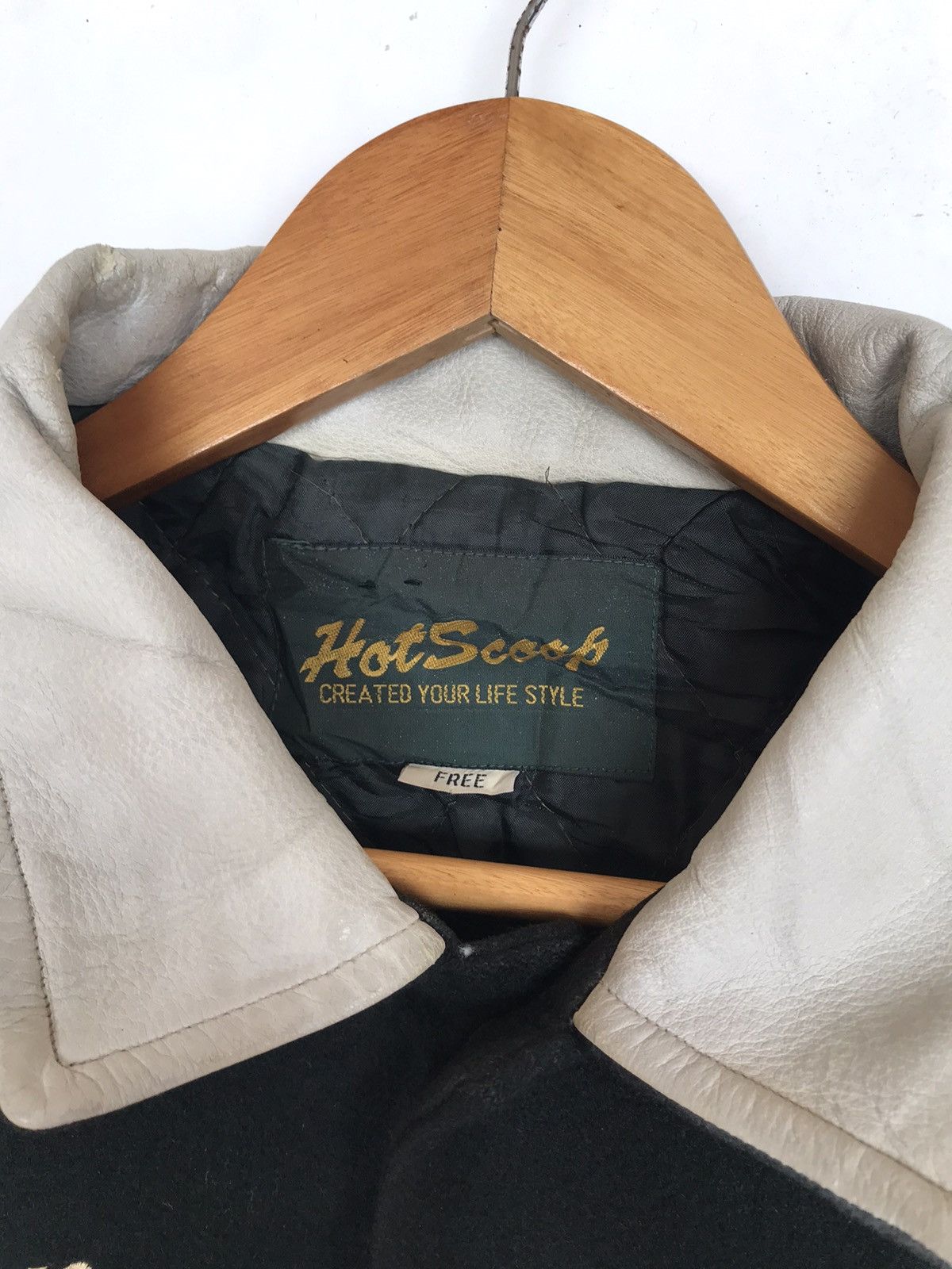 Vintage STEAL🔥 Vintage Hotscoop Football Club Varsity Jacket Size US L / EU 52-54 / 3 - 3 Thumbnail