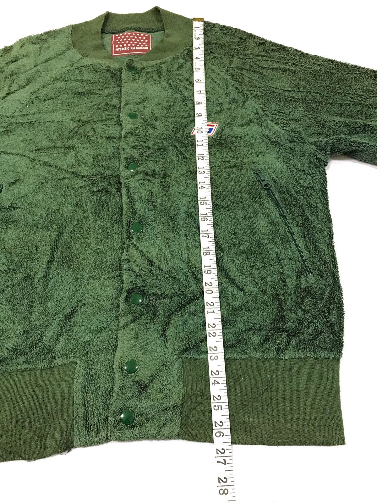 Hysteric Glamour × Japanese Brand × Vintage Hysteric Glamour Fleece Jacket Snap Button Size US M / EU 48-50 / 2 - 12 Thumbnail