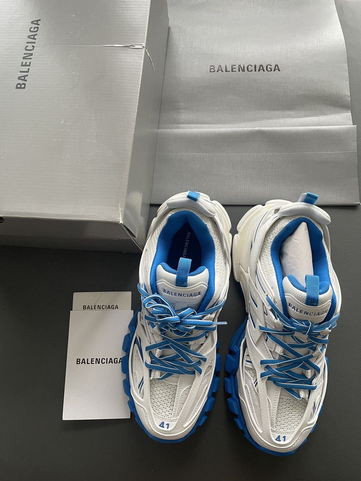 Balenciaga Super Rare Brand New Limited Edition Runway Tracker Sneaker Size US 8 / EU 41 - 18 Thumbnail