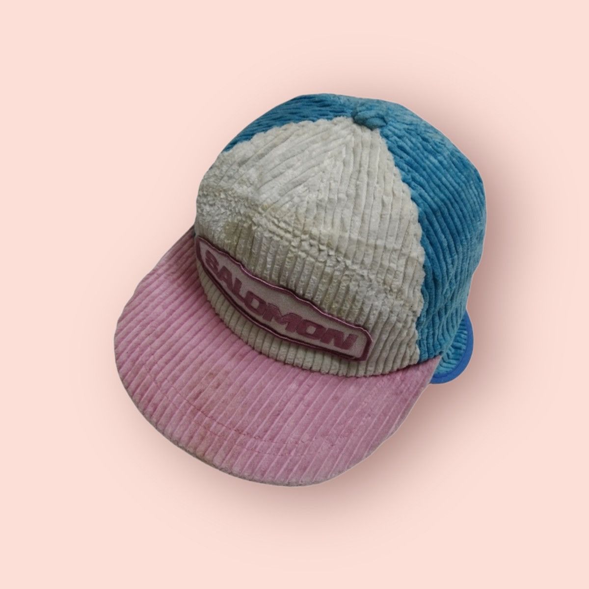 image of Outdoor Life x Salomon Vintage Salomon Multicolor Corduroy Earflap, Men's