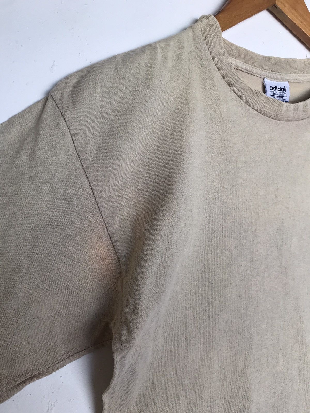 Adidas Vintage 90s Adidas Trefoil Crewneck Tshirt Size US S / EU 44-46 / 1 - 6 Thumbnail