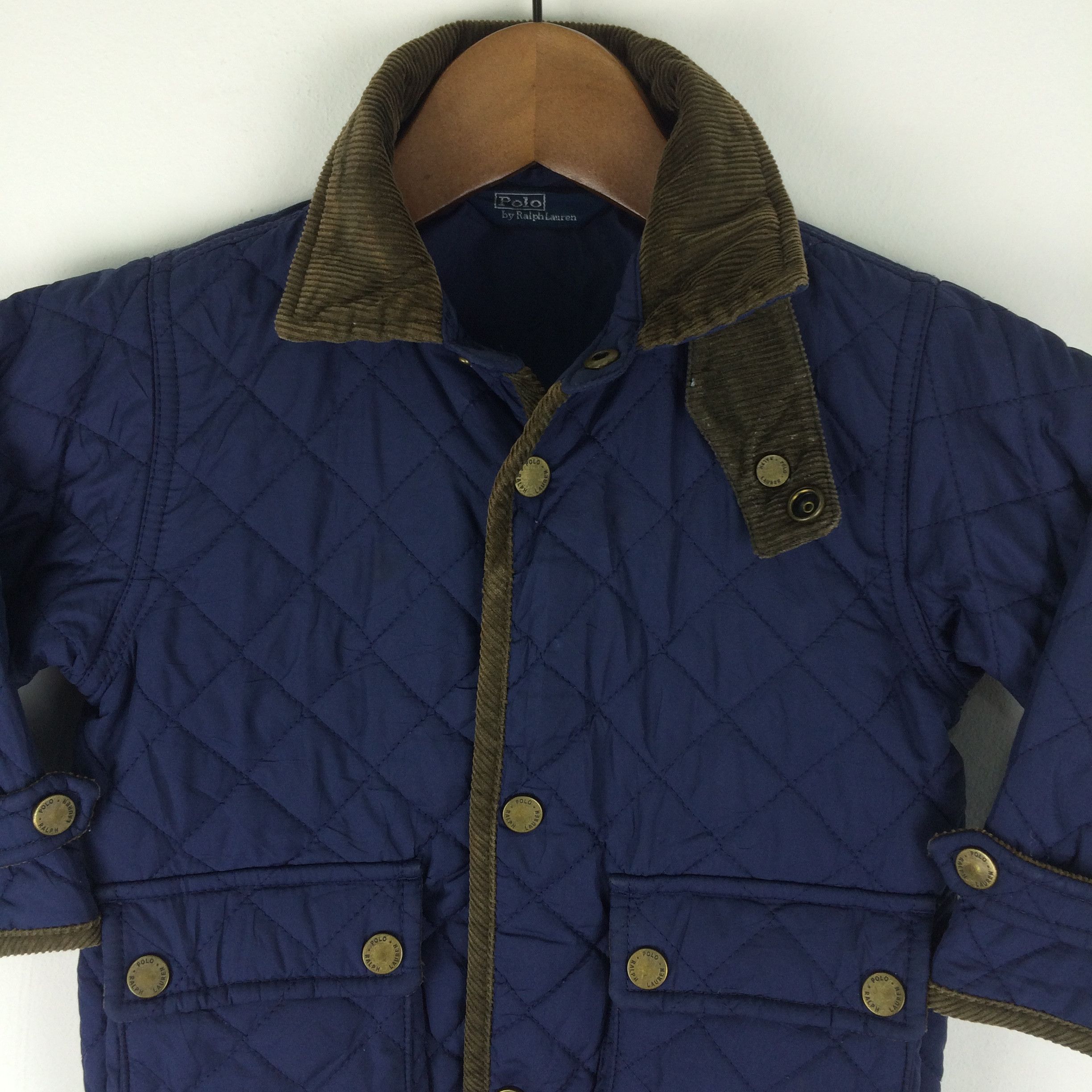 Polo Ralph Lauren Z16 Kids Polo Ralph Lauren Quilted Diamond Jacket Size US XXS / EU 40 - 2 Thumbnail