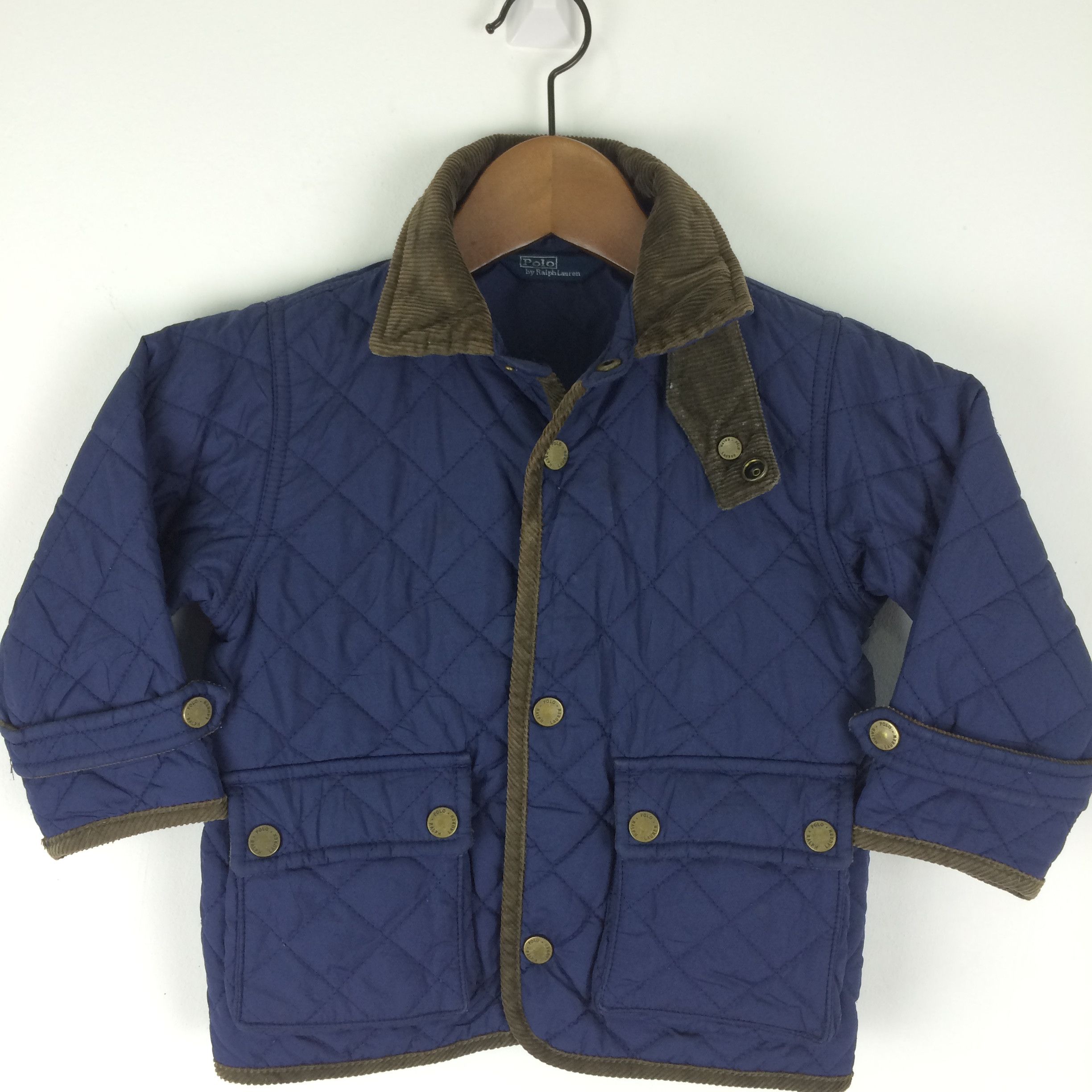 Polo Ralph Lauren Z16 Kids Polo Ralph Lauren Quilted Diamond Jacket Size US XXS / EU 40 - 1 Thumbnail