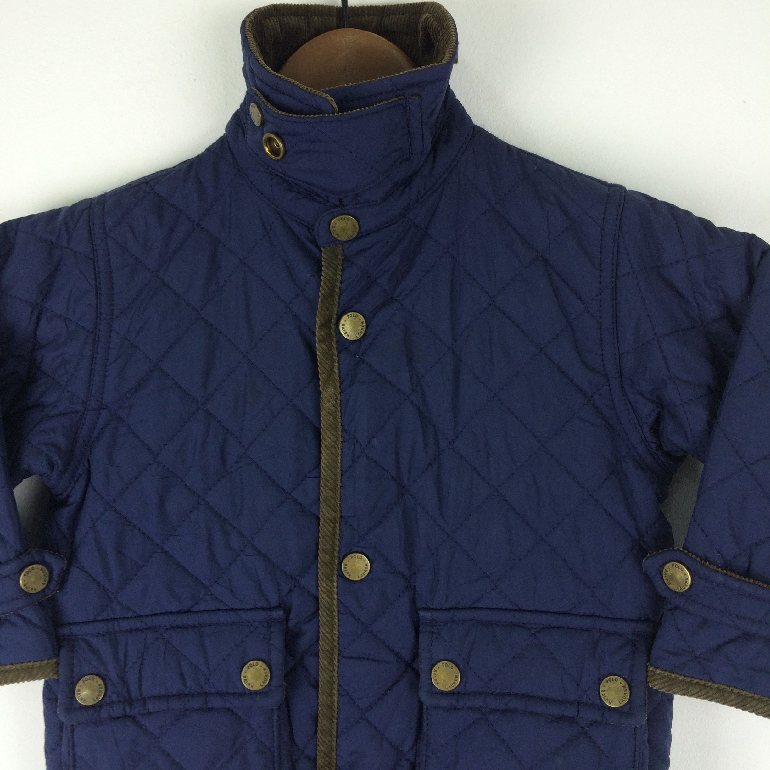 Polo Ralph Lauren Z16 Kids Polo Ralph Lauren Quilted Diamond Jacket Size US XXS / EU 40 - 4 Thumbnail