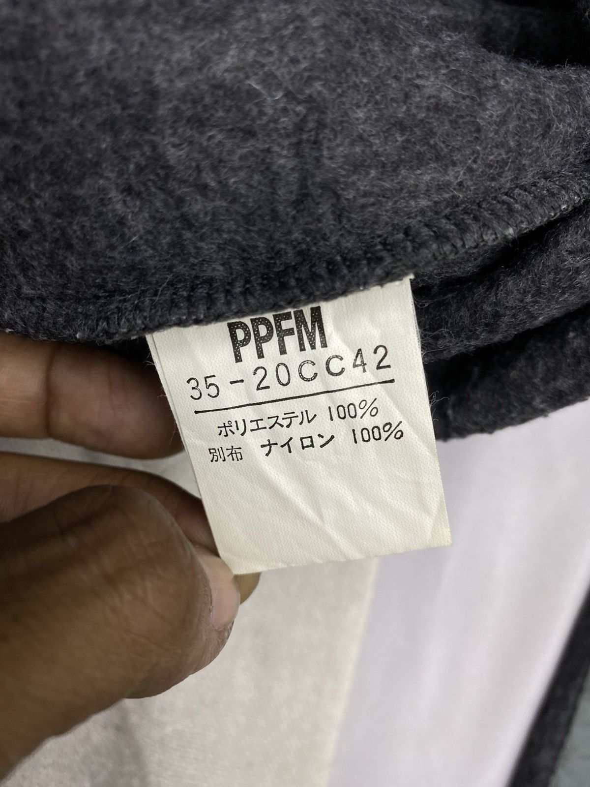 Japanese Brand × PPFM PPFM FLEECE SWEATER HOODIE Size US S / EU 44-46 / 1 - 16 Thumbnail