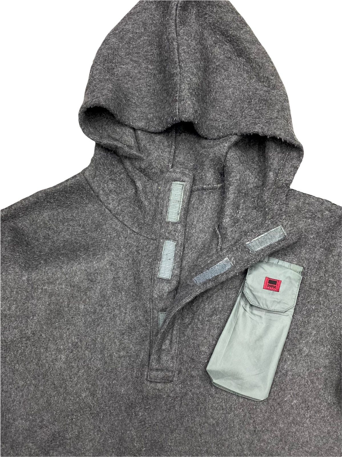 Japanese Brand × PPFM PPFM FLEECE SWEATER HOODIE Size US S / EU 44-46 / 1 - 4 Thumbnail