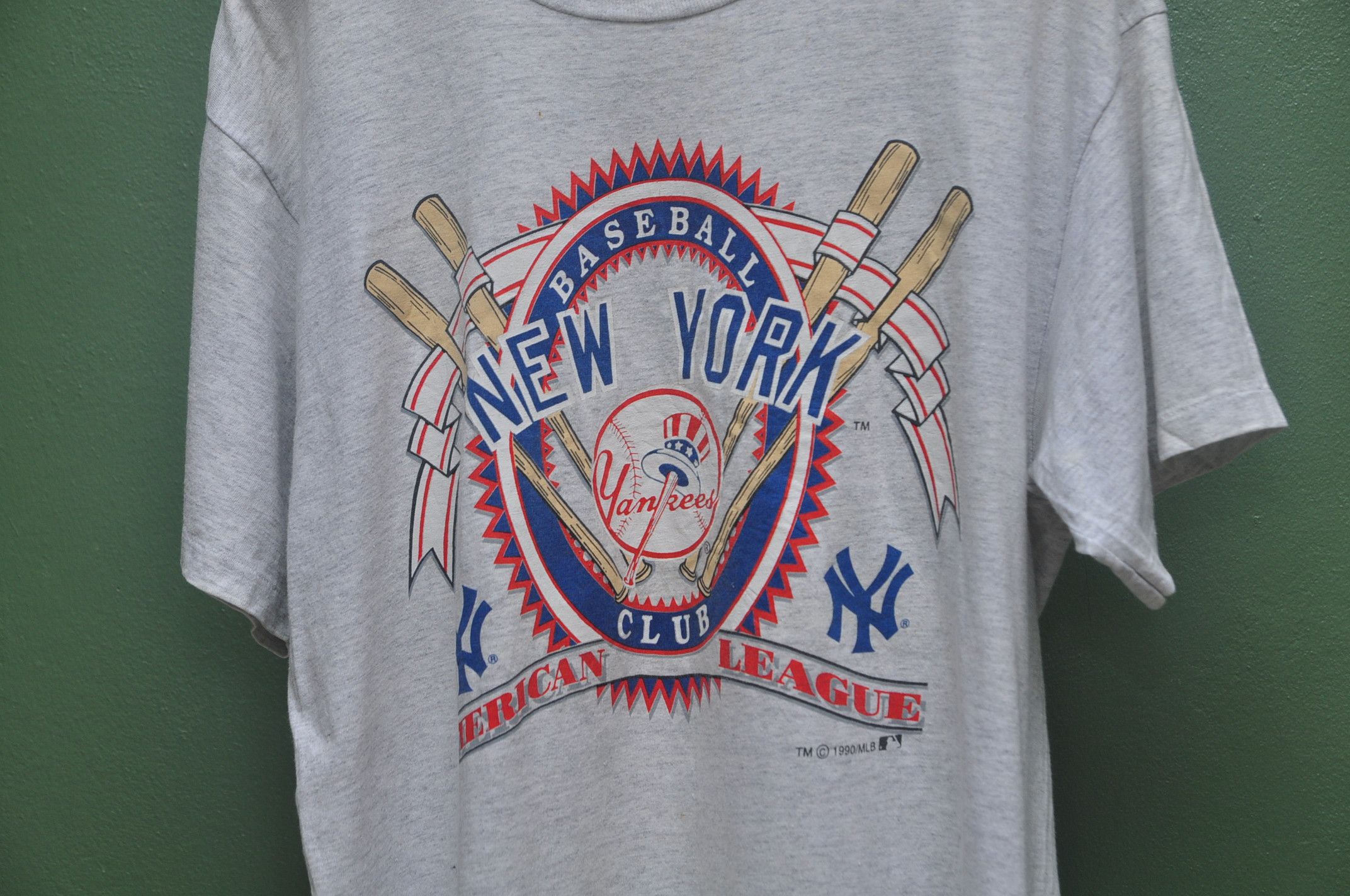 NBA × Vintage Vintage Yankees New York Baseball 1990 Shirt Travis Scott Size US XL / EU 56 / 4 - 3 Thumbnail