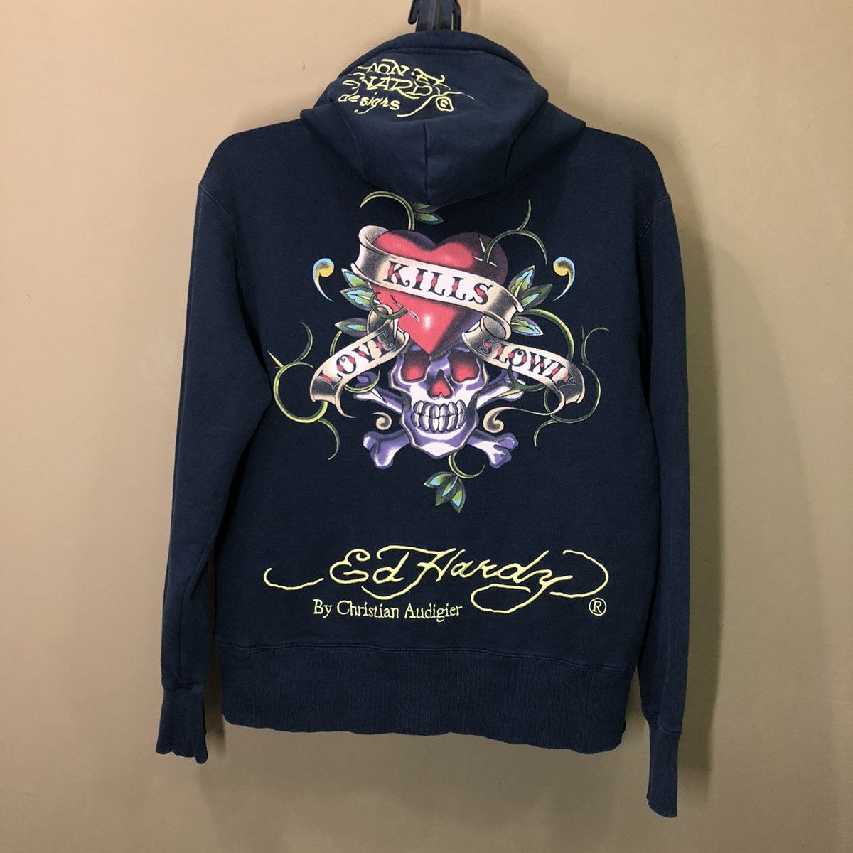 Christian Audigier Ed Hardy Christian Audigier Zipper Hoodir Size US L / EU 52-54 / 3 - 6 Thumbnail