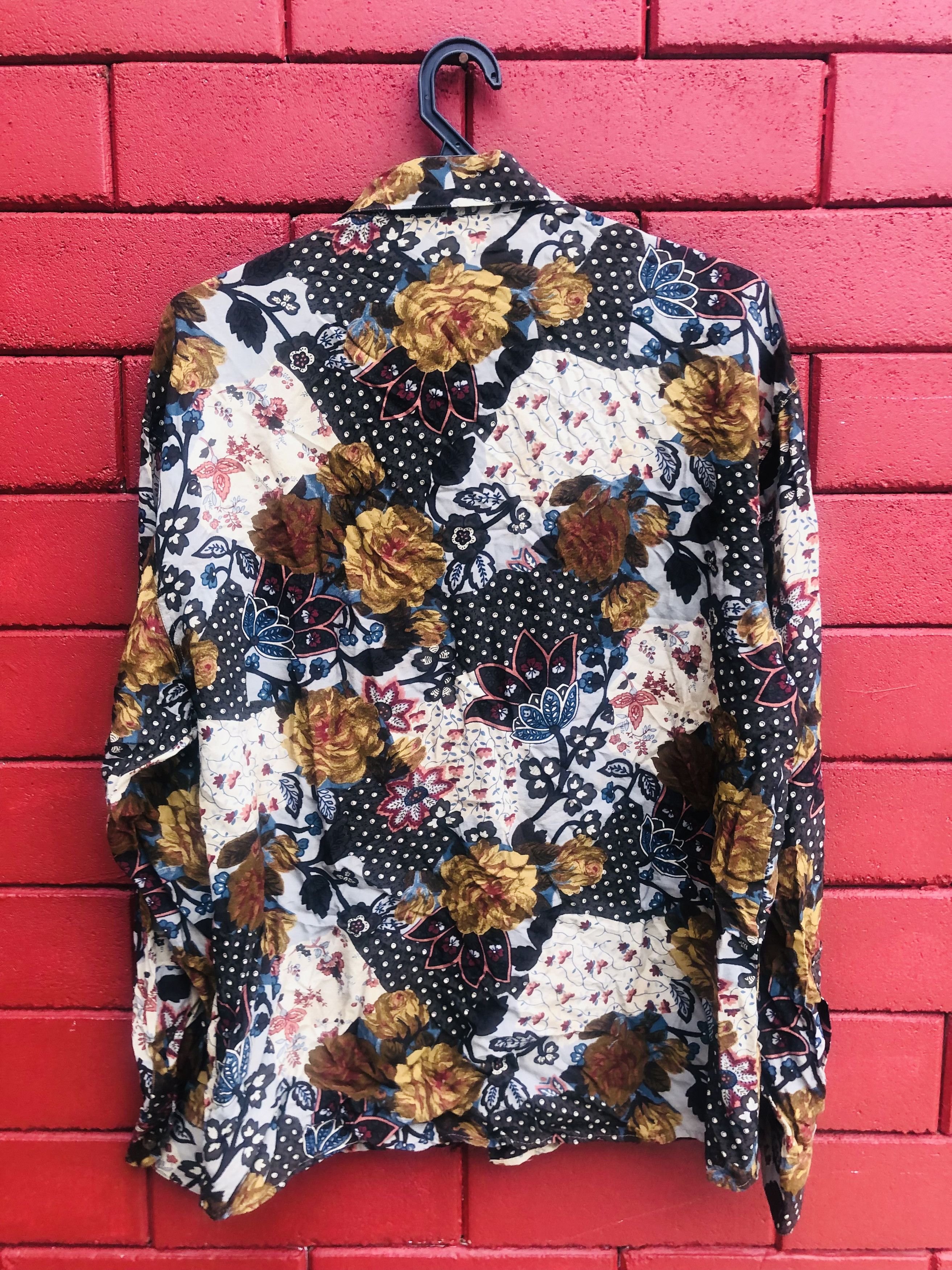 Japanese Brand × Vintage Vintage Options Italian Designer Fashion Style Shirt Size US L / EU 52-54 / 3 - 2 Thumbnail