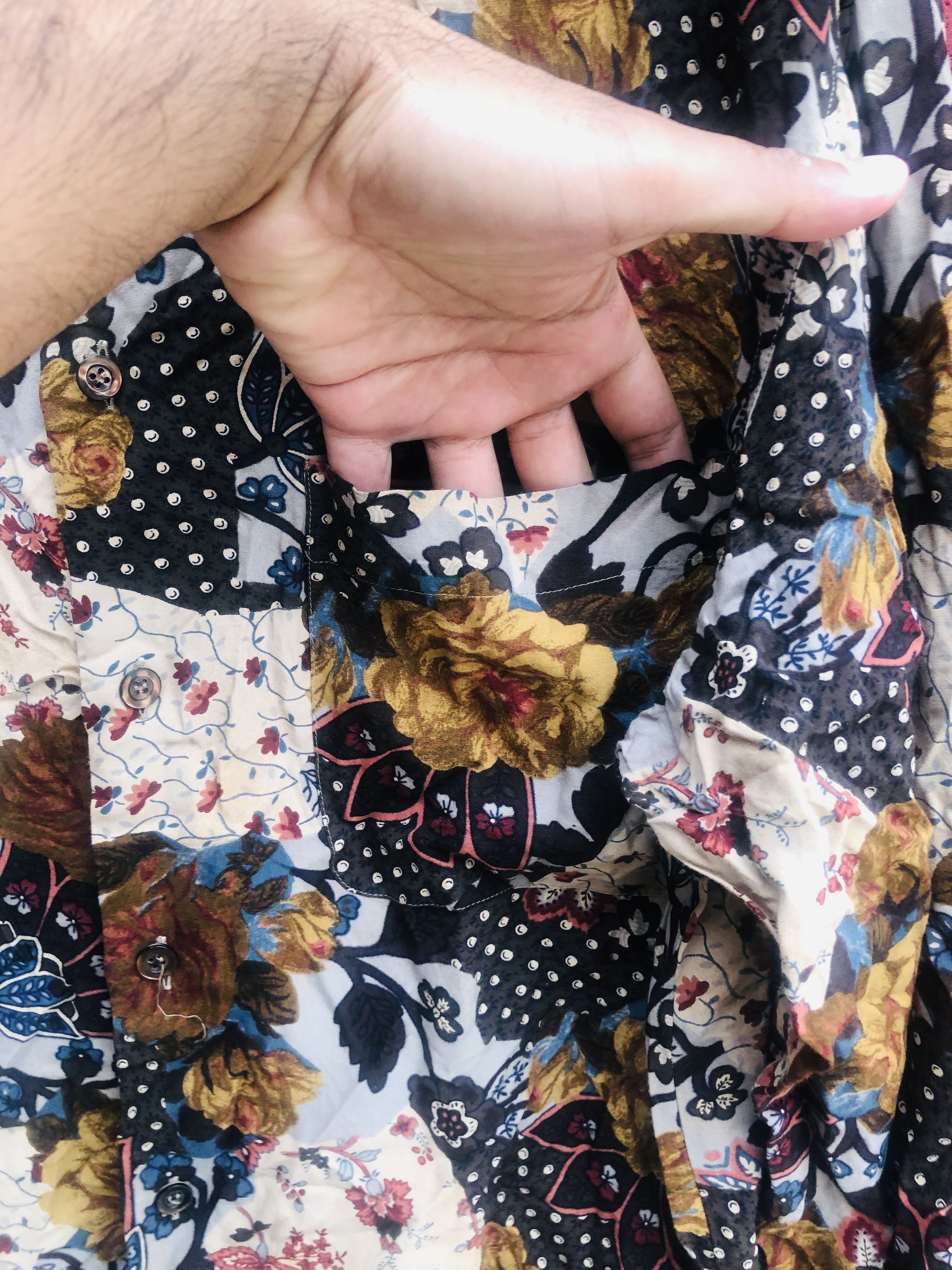 Japanese Brand × Vintage Vintage Options Italian Designer Fashion Style Shirt Size US L / EU 52-54 / 3 - 6 Thumbnail