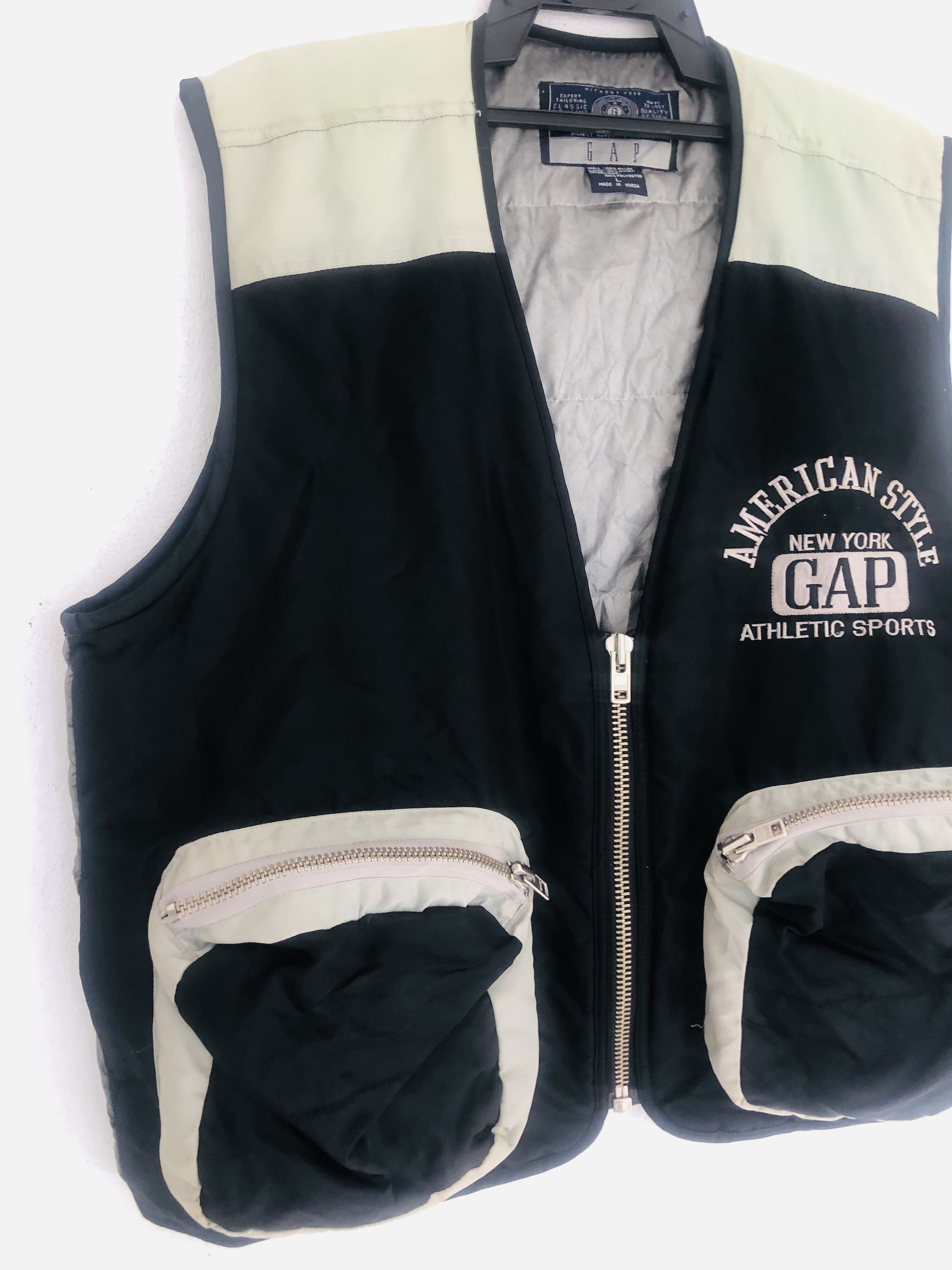 Japanese Brand × Vintage Vintage GAP Streetwear Japanese Designed Fashion Style Vest Size US L / EU 52-54 / 3 - 4 Thumbnail