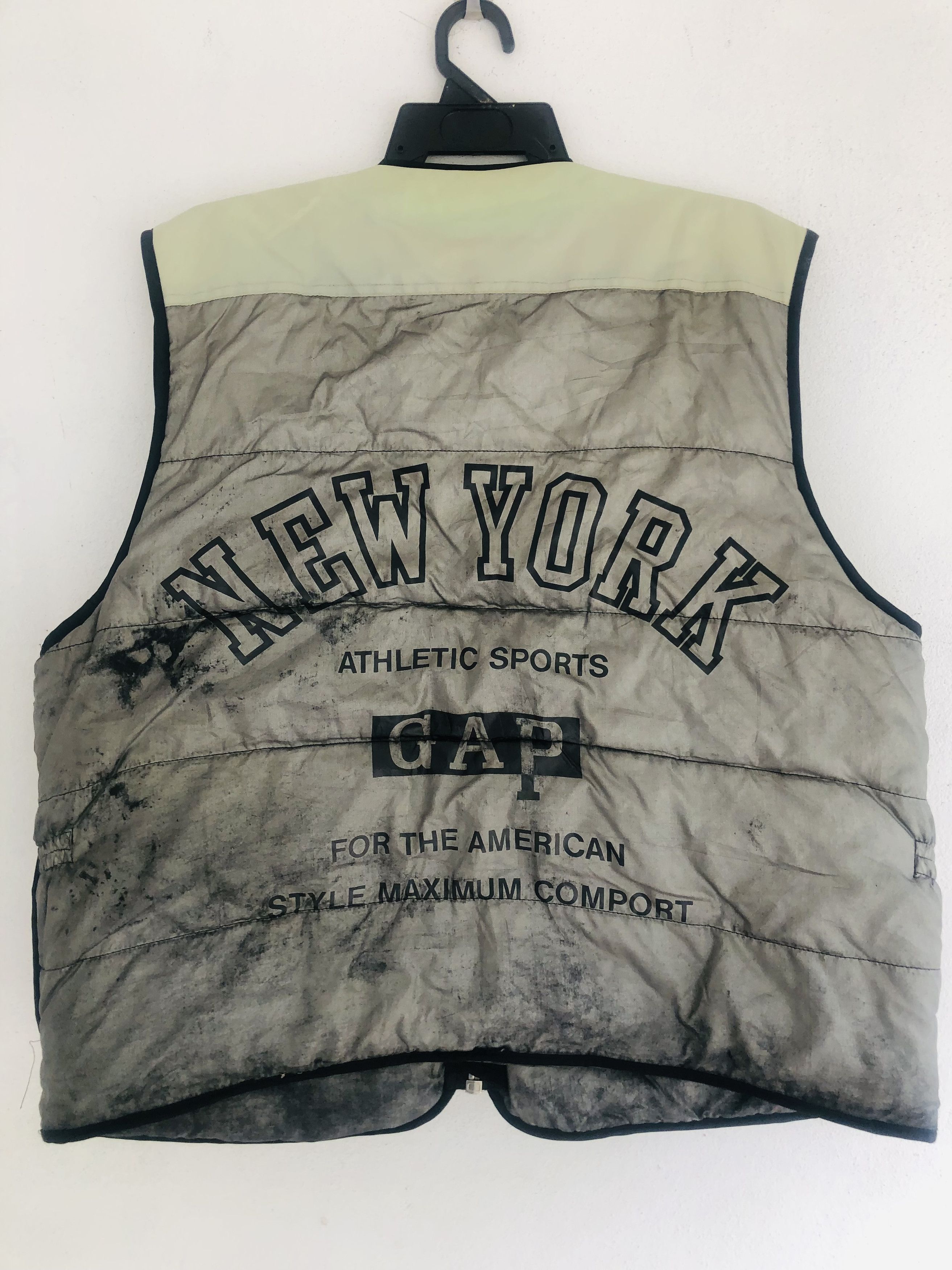Japanese Brand × Vintage Vintage GAP Streetwear Japanese Designed Fashion Style Vest Size US L / EU 52-54 / 3 - 3 Thumbnail