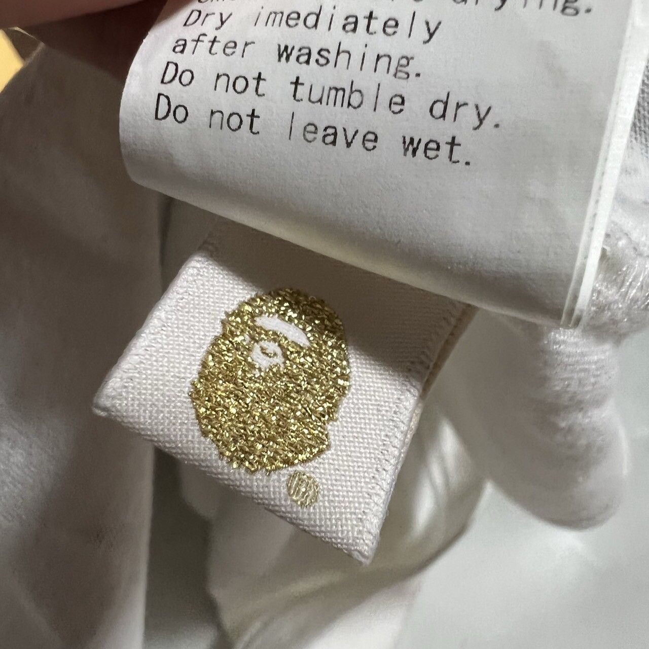Bape BAPE APE HEAD White TEE Size ONE SIZE - 5 Thumbnail
