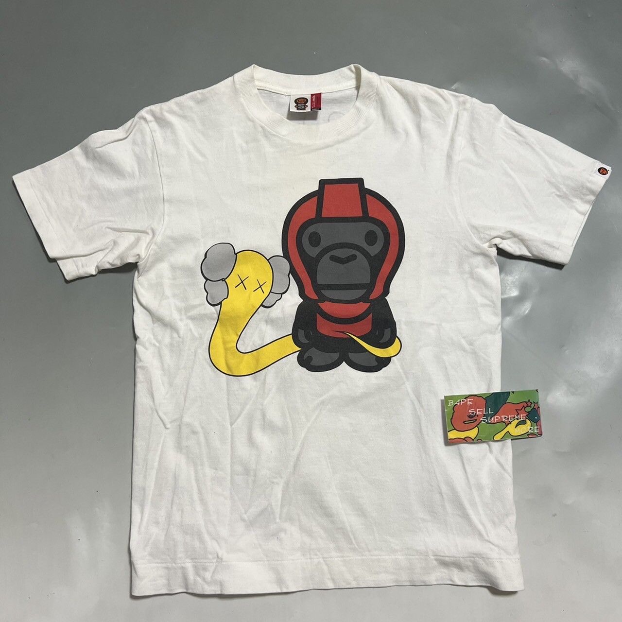 Bape BAPE Milo KAWS tee Size US S / EU 44-46 / 1 - 1 Thumbnail