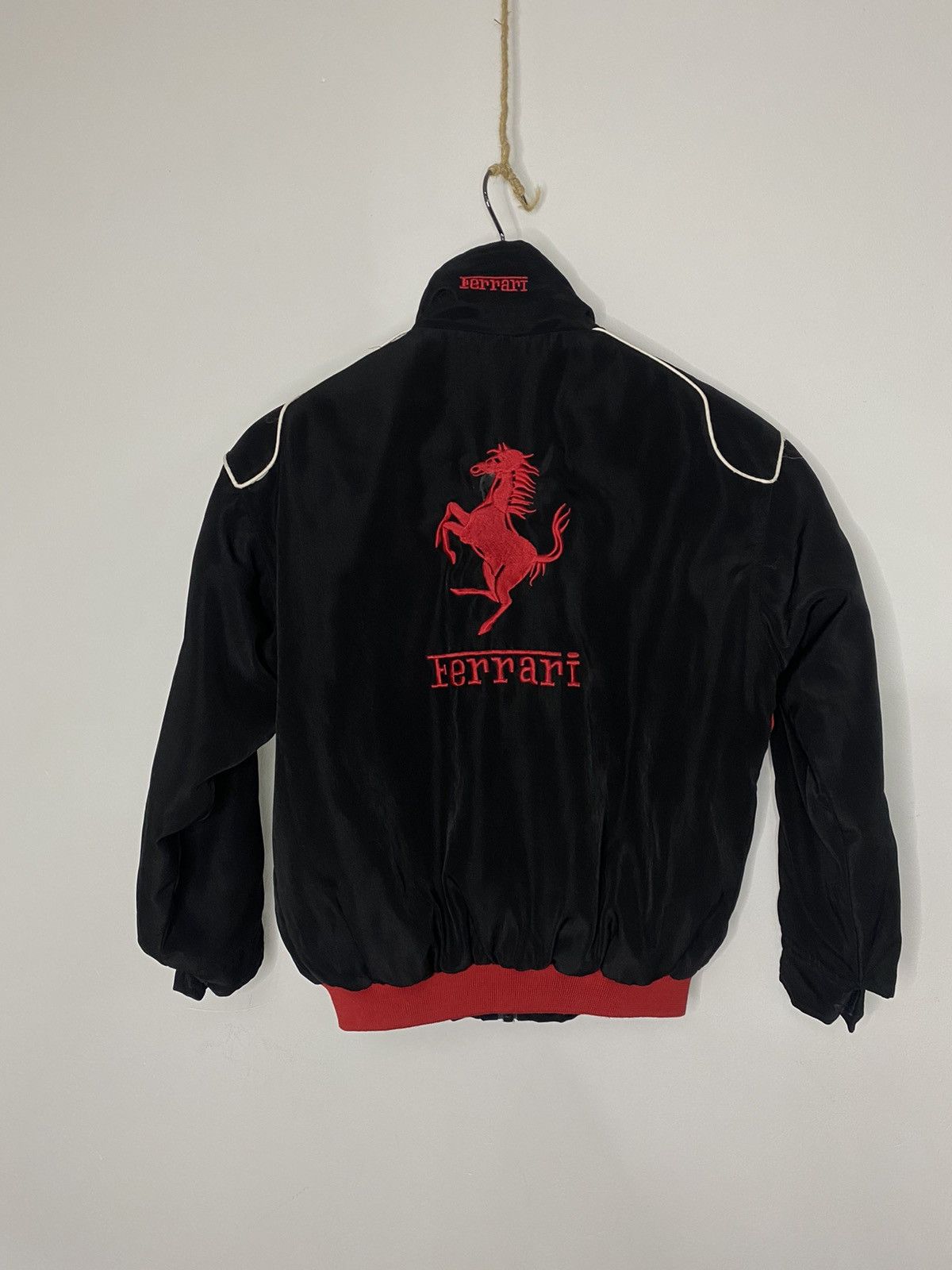 Ferrari × Vintage WMNS Ferrari Vodafone F-1 Vintage Racing Jacket Size US XXS / EU 40 - 3 Thumbnail
