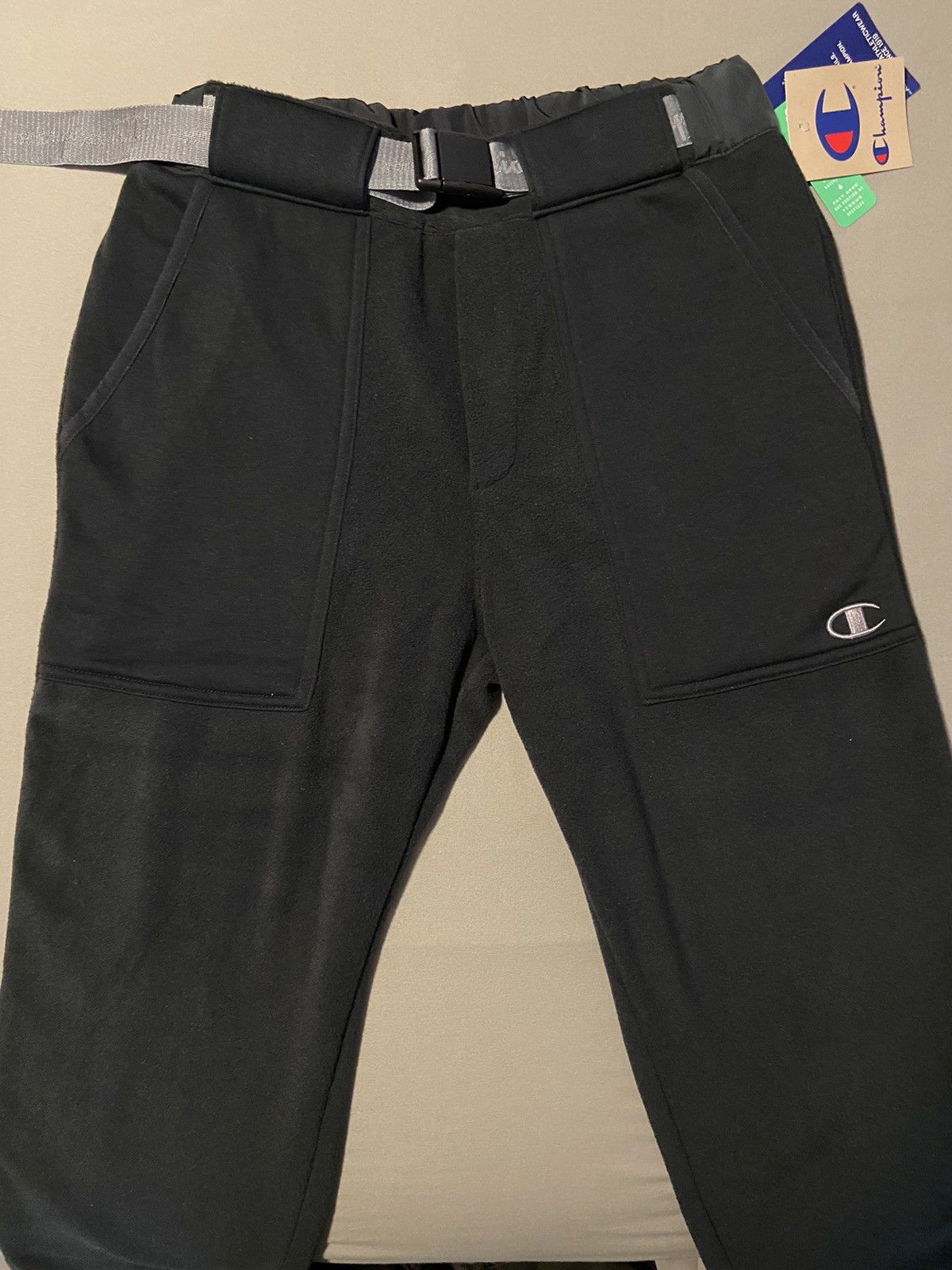 Champion Champion Belted Polar Sherpa Fleece Pants Sweats Brand New Size US 30 / EU 46 - 2 Thumbnail