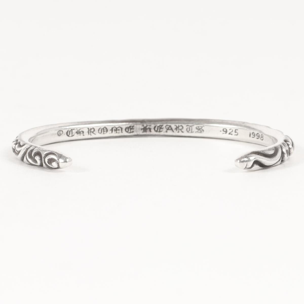 Chrome Hearts Chrome Hearts Scroll Bangle Bracelet Size ONE SIZE - 3 Thumbnail