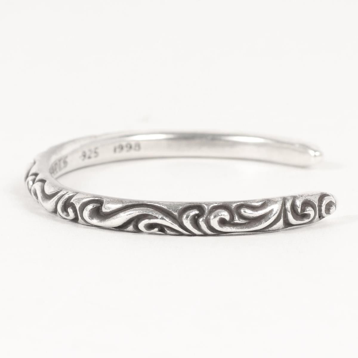 Chrome Hearts Chrome Hearts Scroll Bangle Bracelet Size ONE SIZE - 2 Thumbnail
