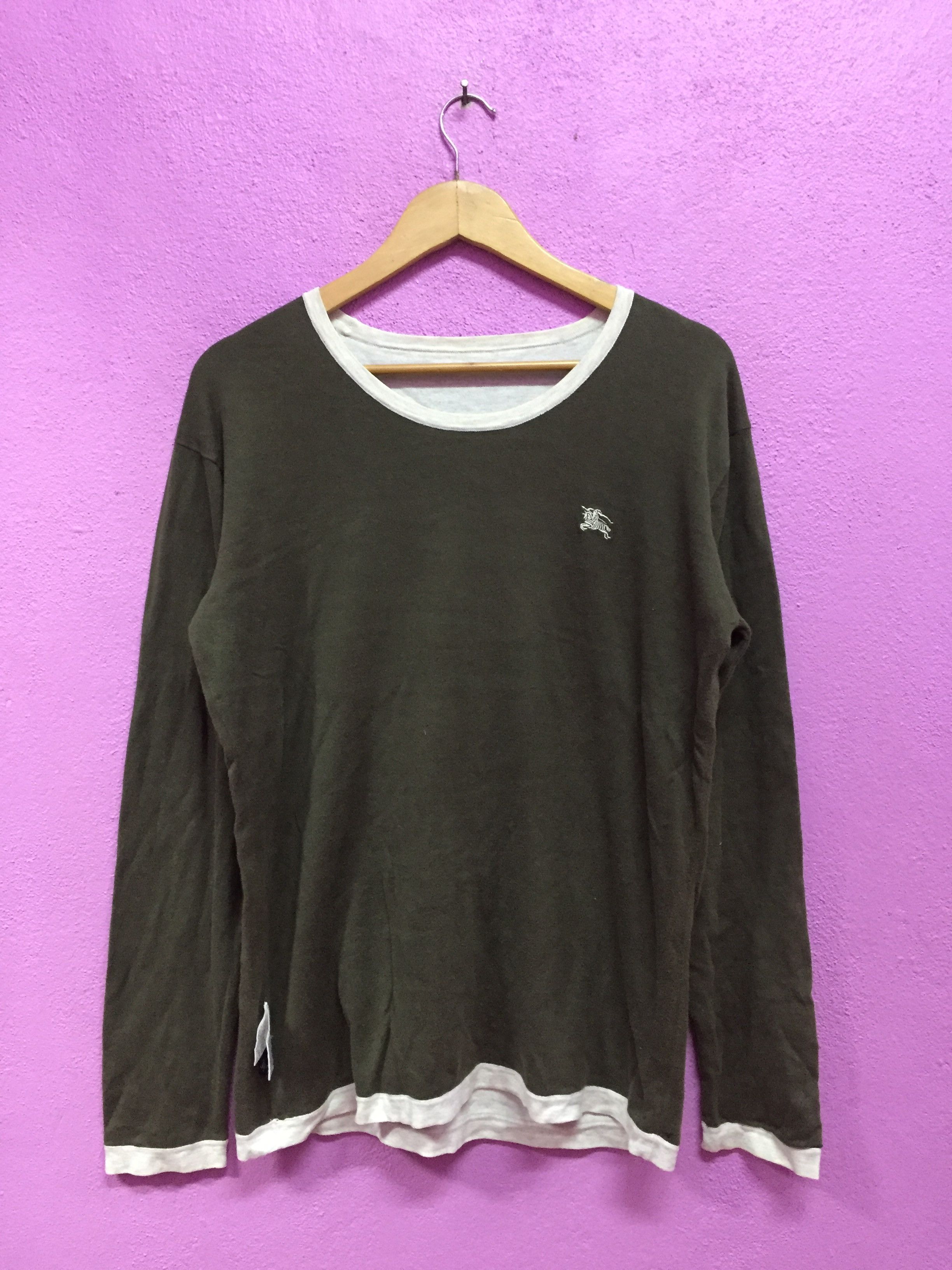 Japanese Brand Burberry Black Label Riversable Sweatshirts Size US M / EU 48-50 / 2 - 1 Thumbnail
