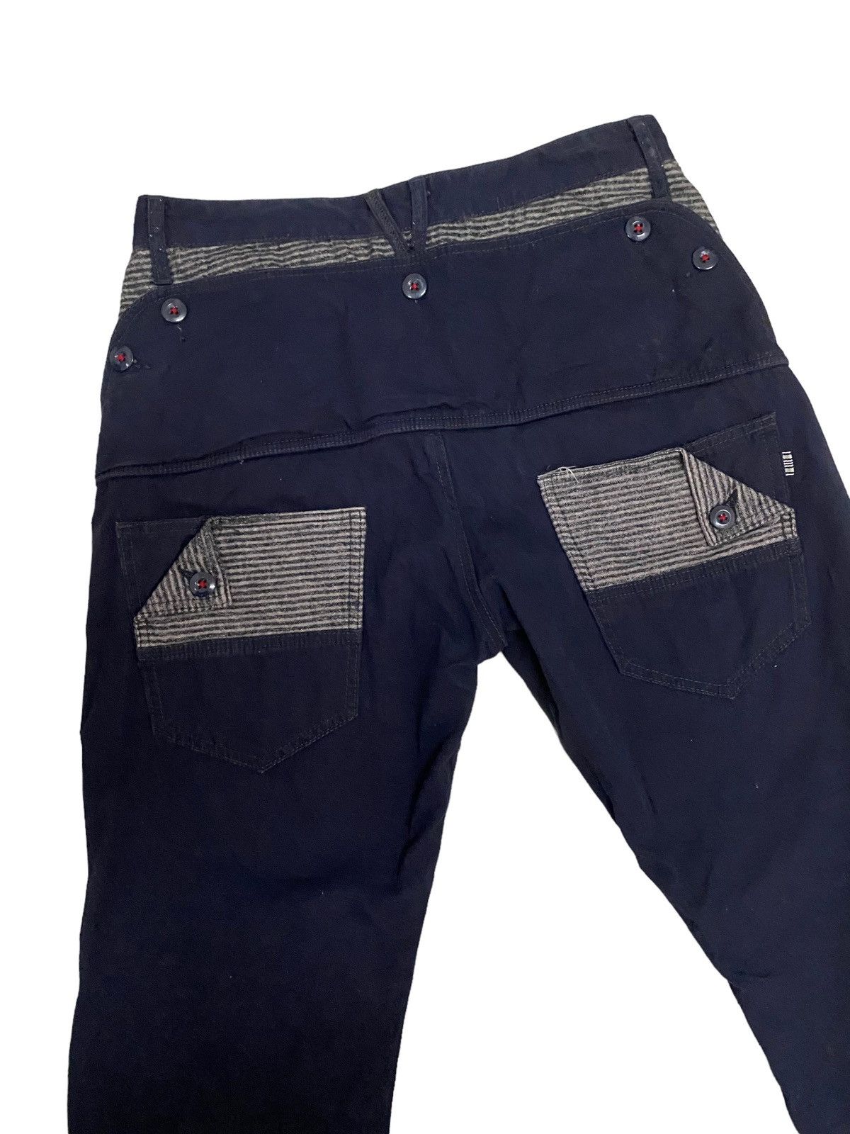 Japanese Brand × Vintage Steals‼️Vintage Semantic Design Indigo Denim Jeans Size US 31 - 5 Thumbnail