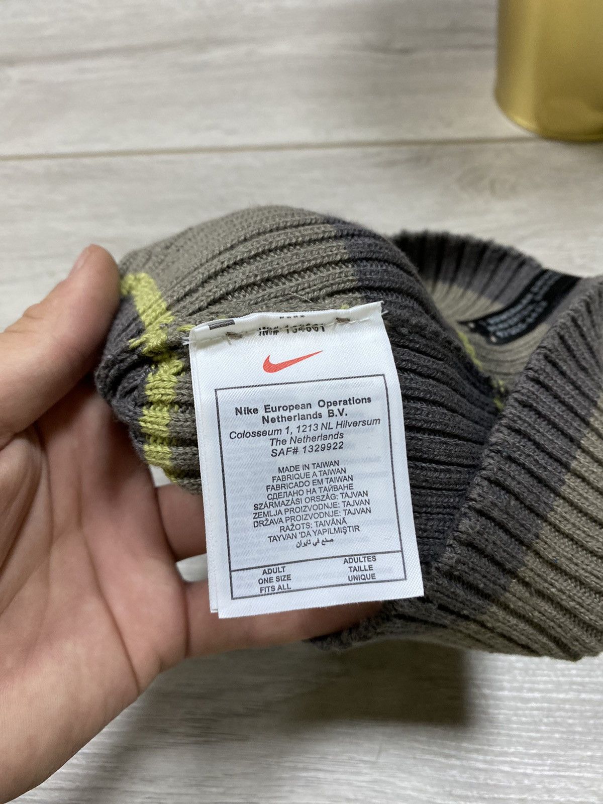Nike Nike 1990s vintage beanie swoosh hat Size ONE SIZE - 4 Thumbnail