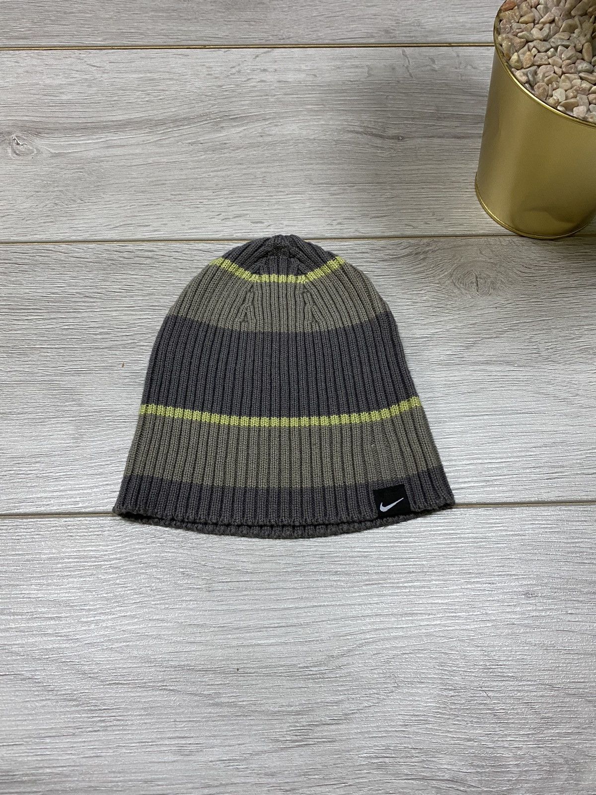 Nike Nike 1990s vintage beanie swoosh hat Size ONE SIZE - 1 Thumbnail